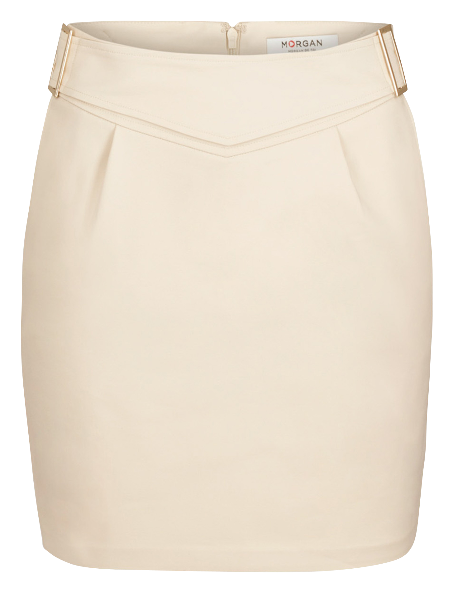 beige skirt short