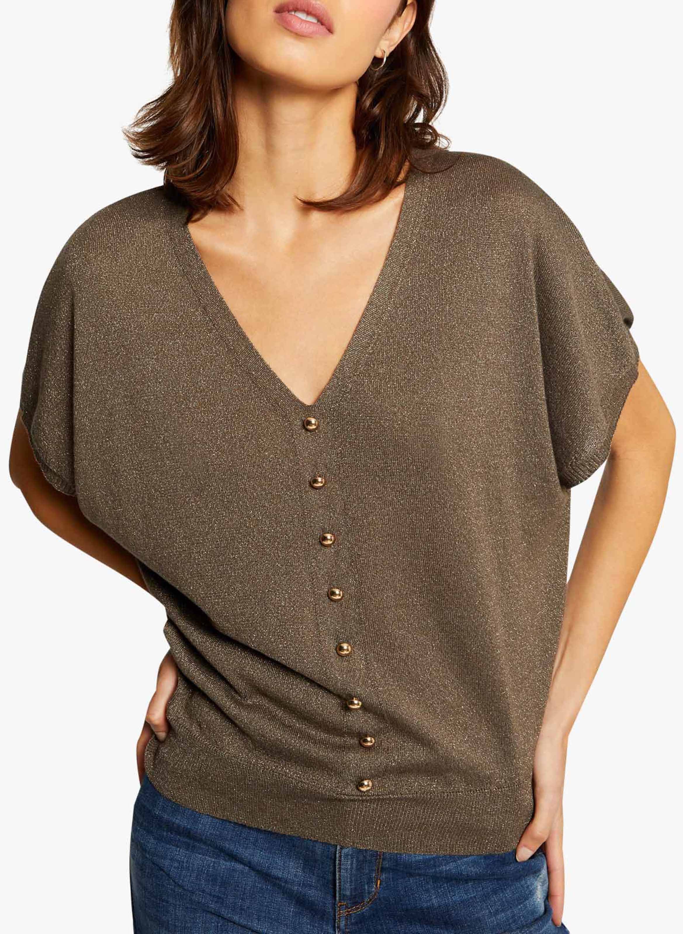 V-neck Sweater Thym Morgan - Women 