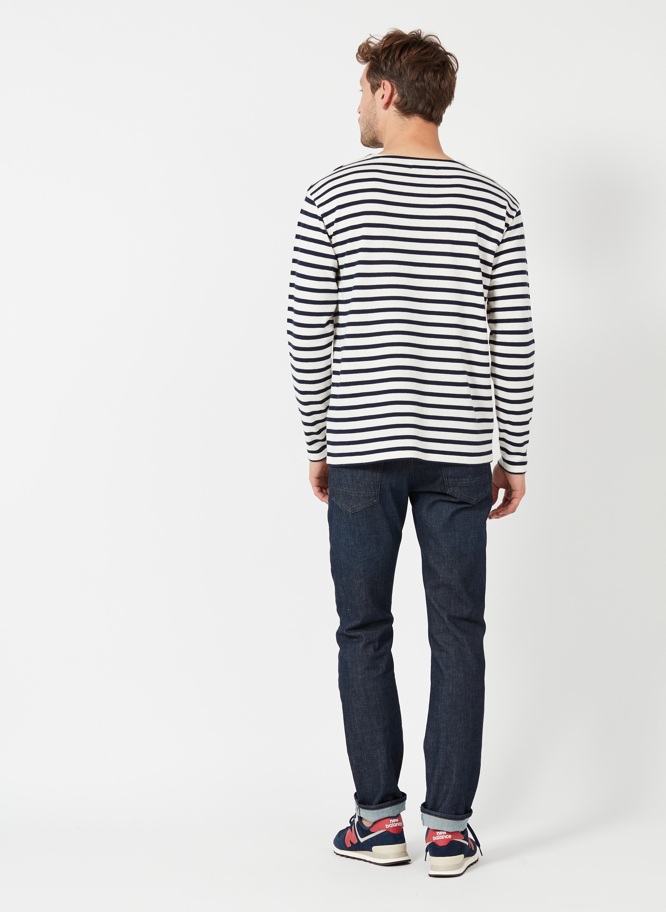 new balance ml574 stripe