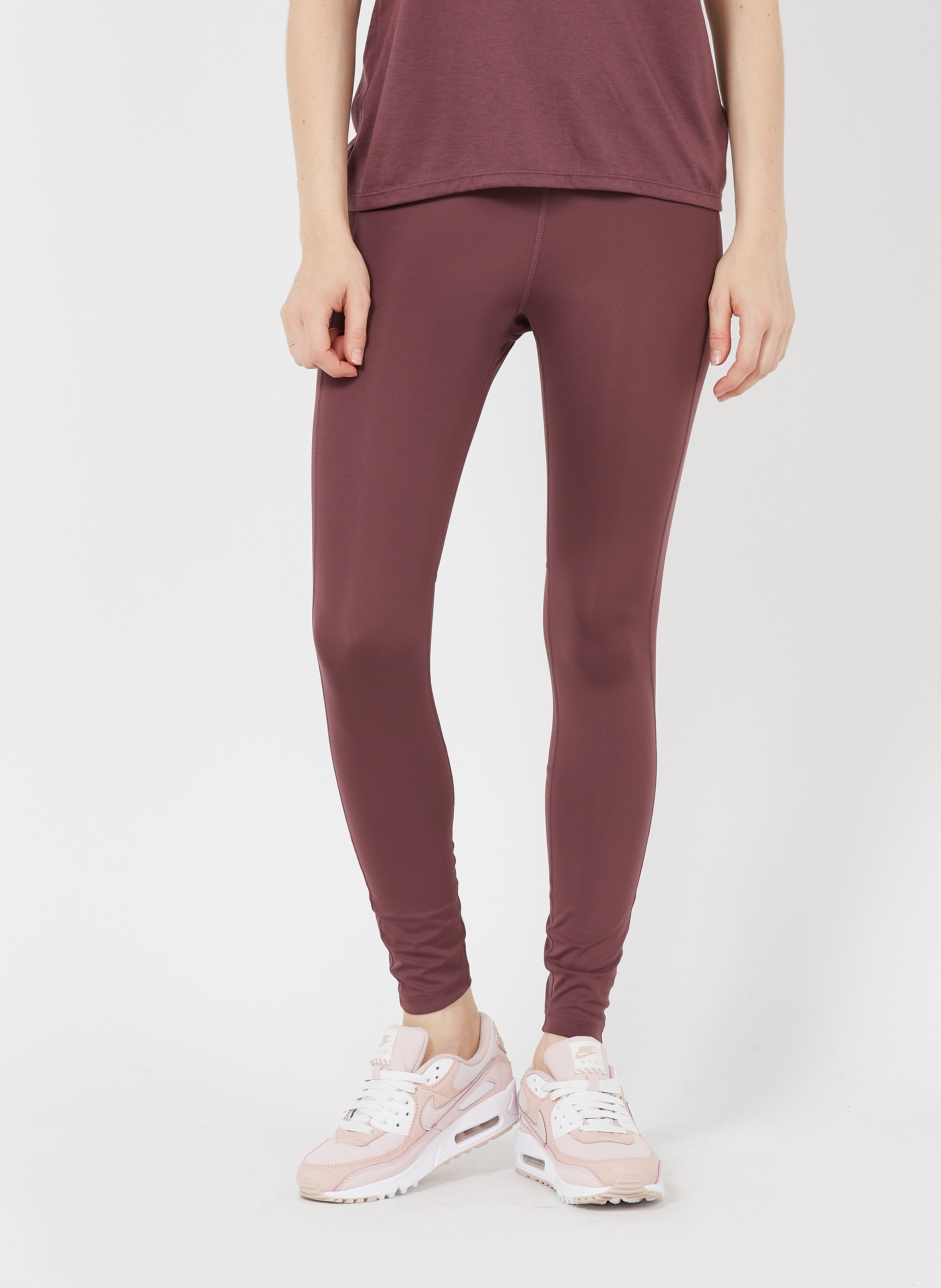 purple active leggings