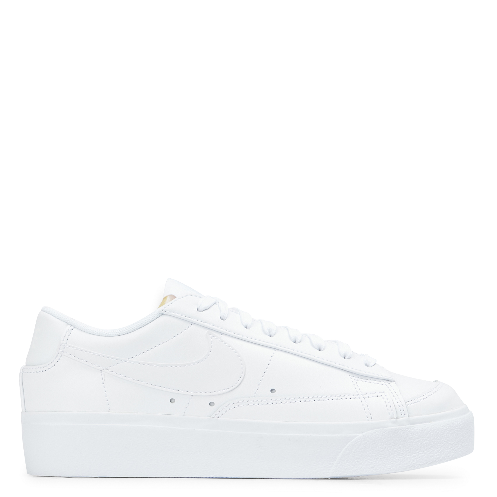 nike white sneakers platform