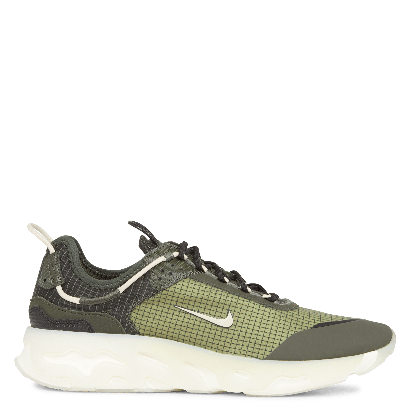 nike react grey and green