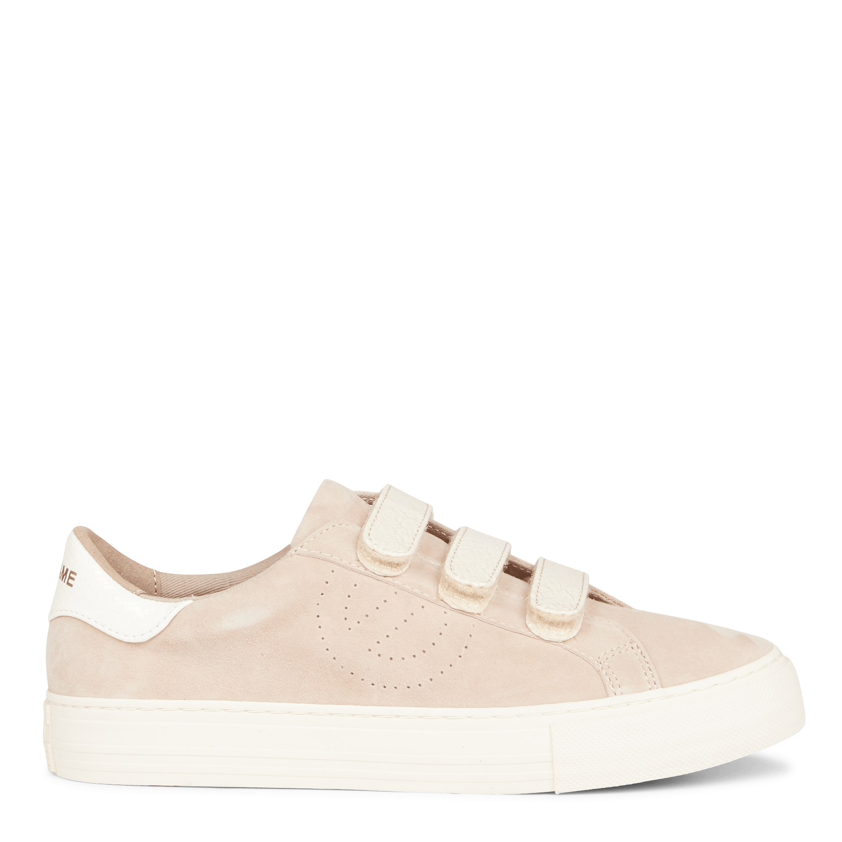 beige nude sneakers