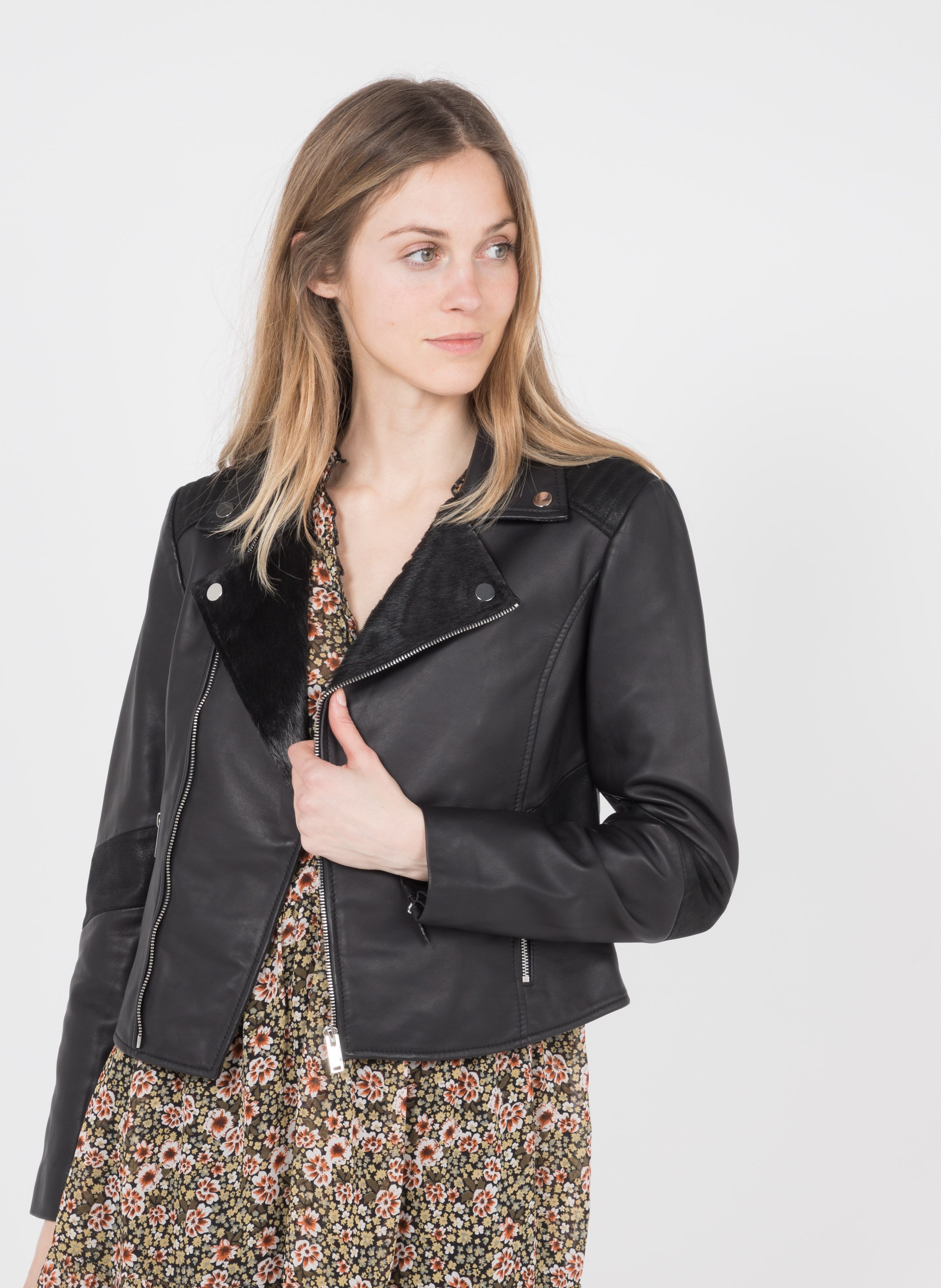 loft faux leather jacket