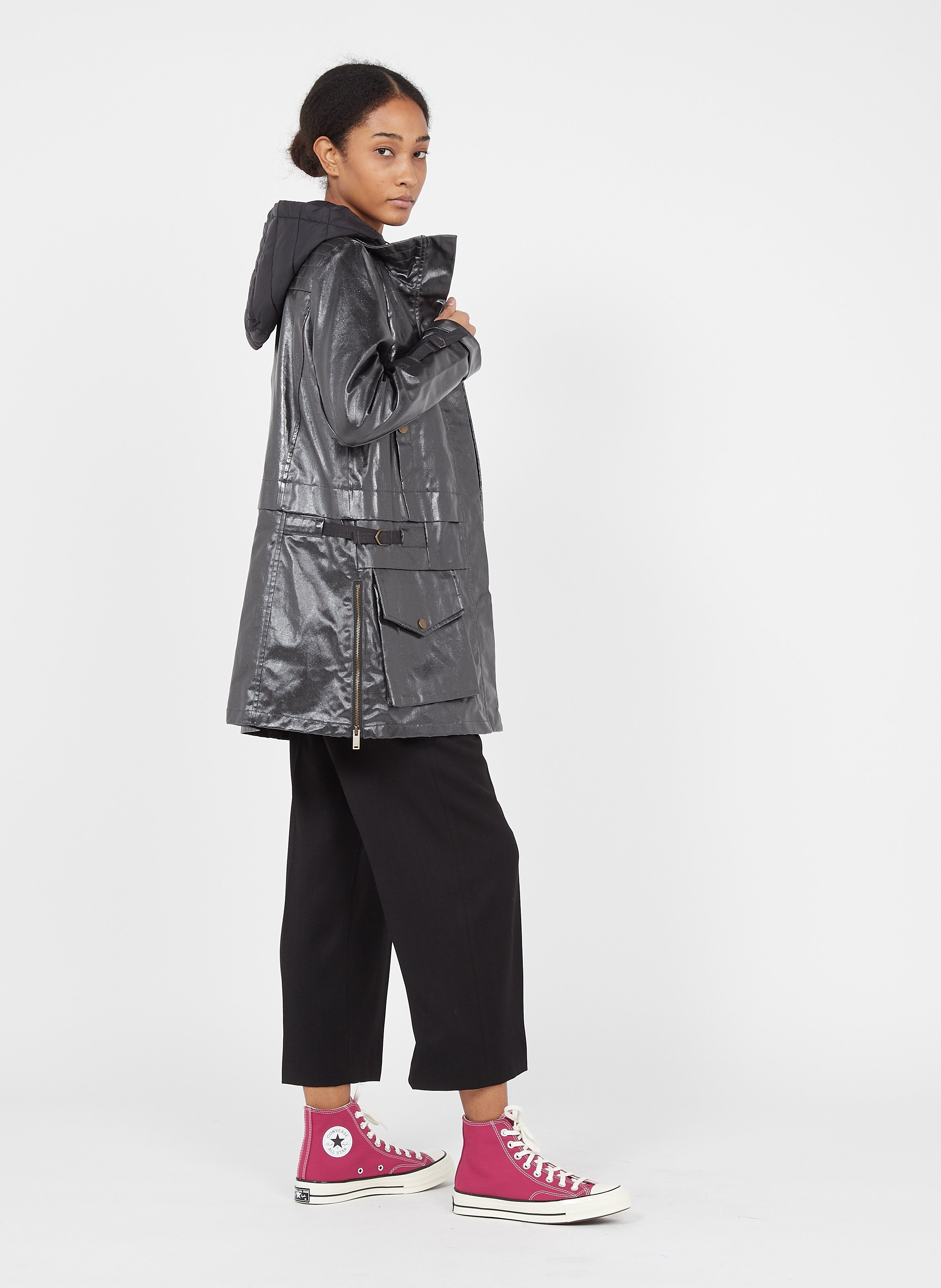 converse raincoat