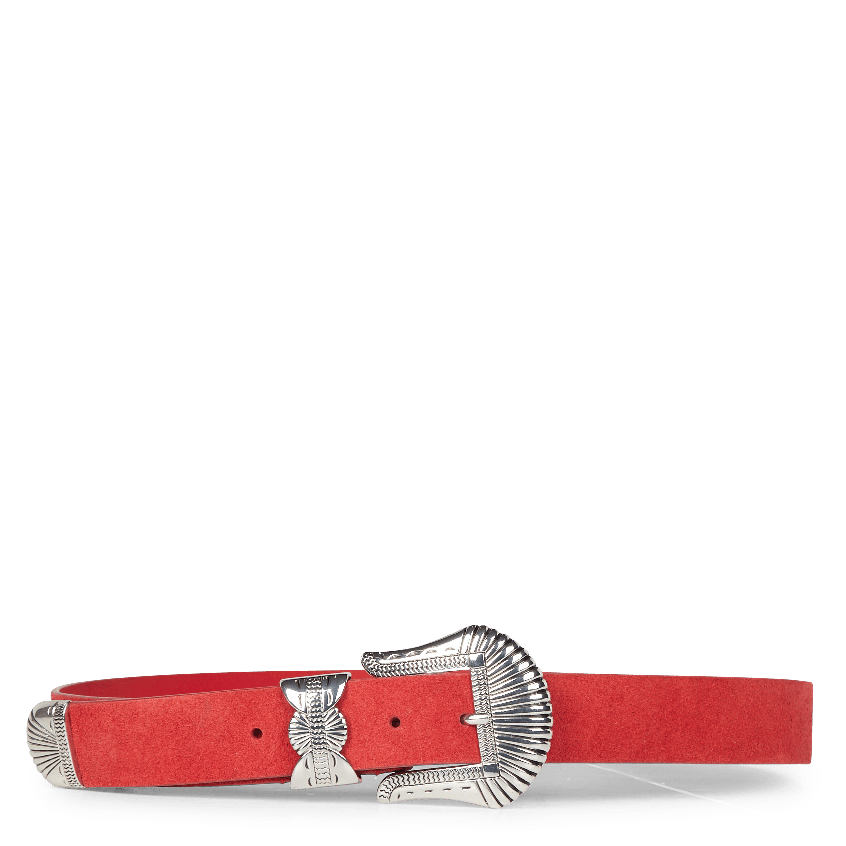 red suede belt