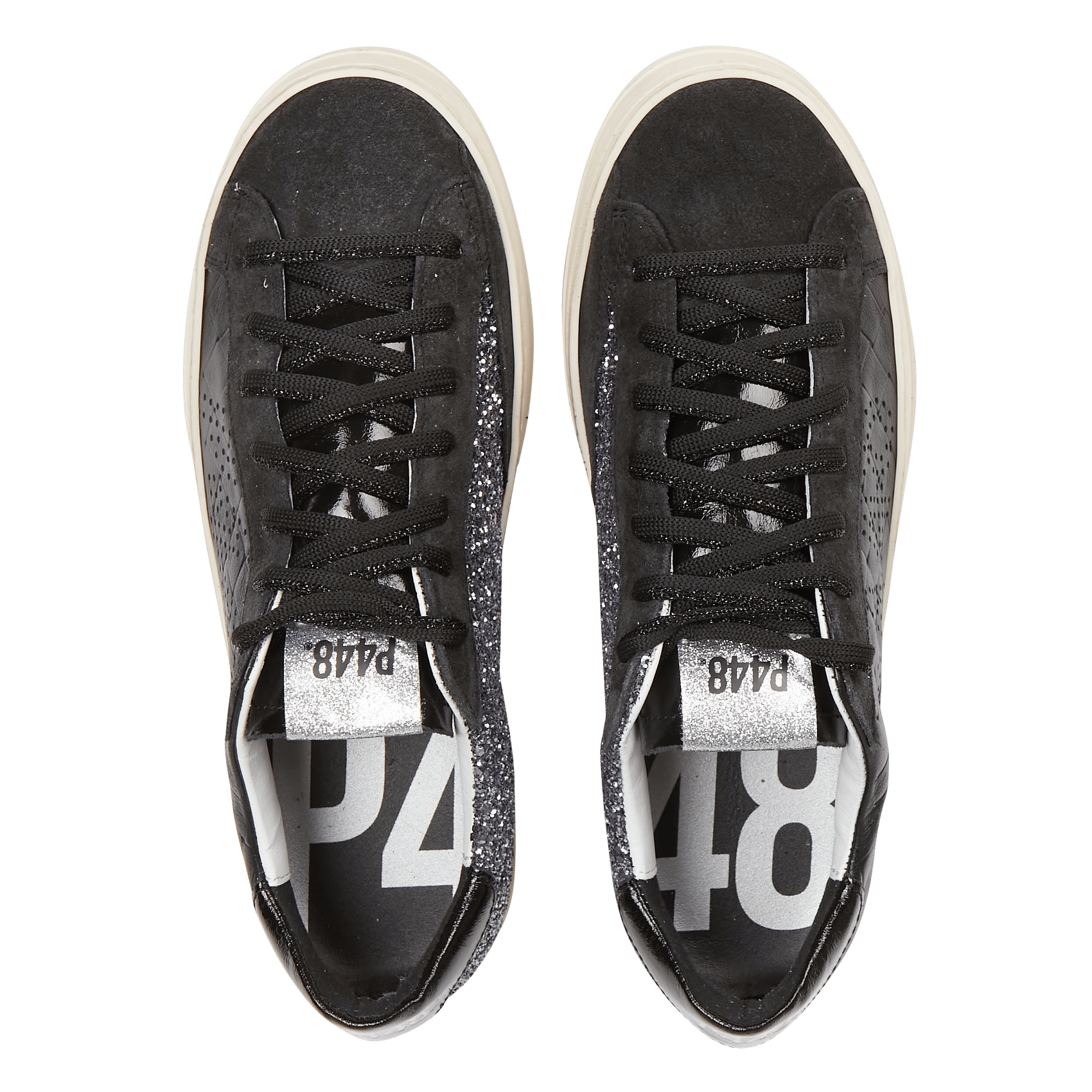 p448 black glitter
