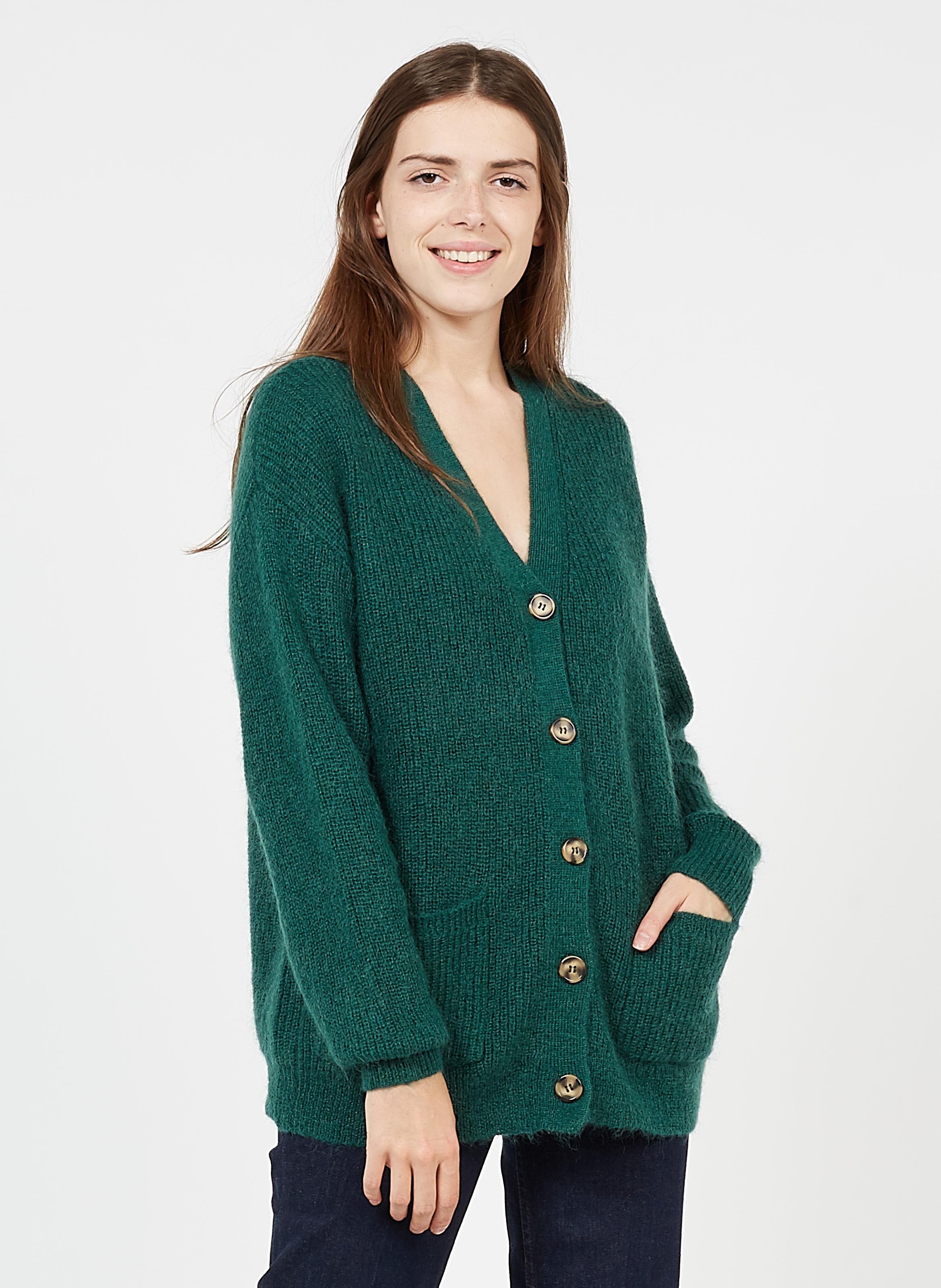 asda green cardigan