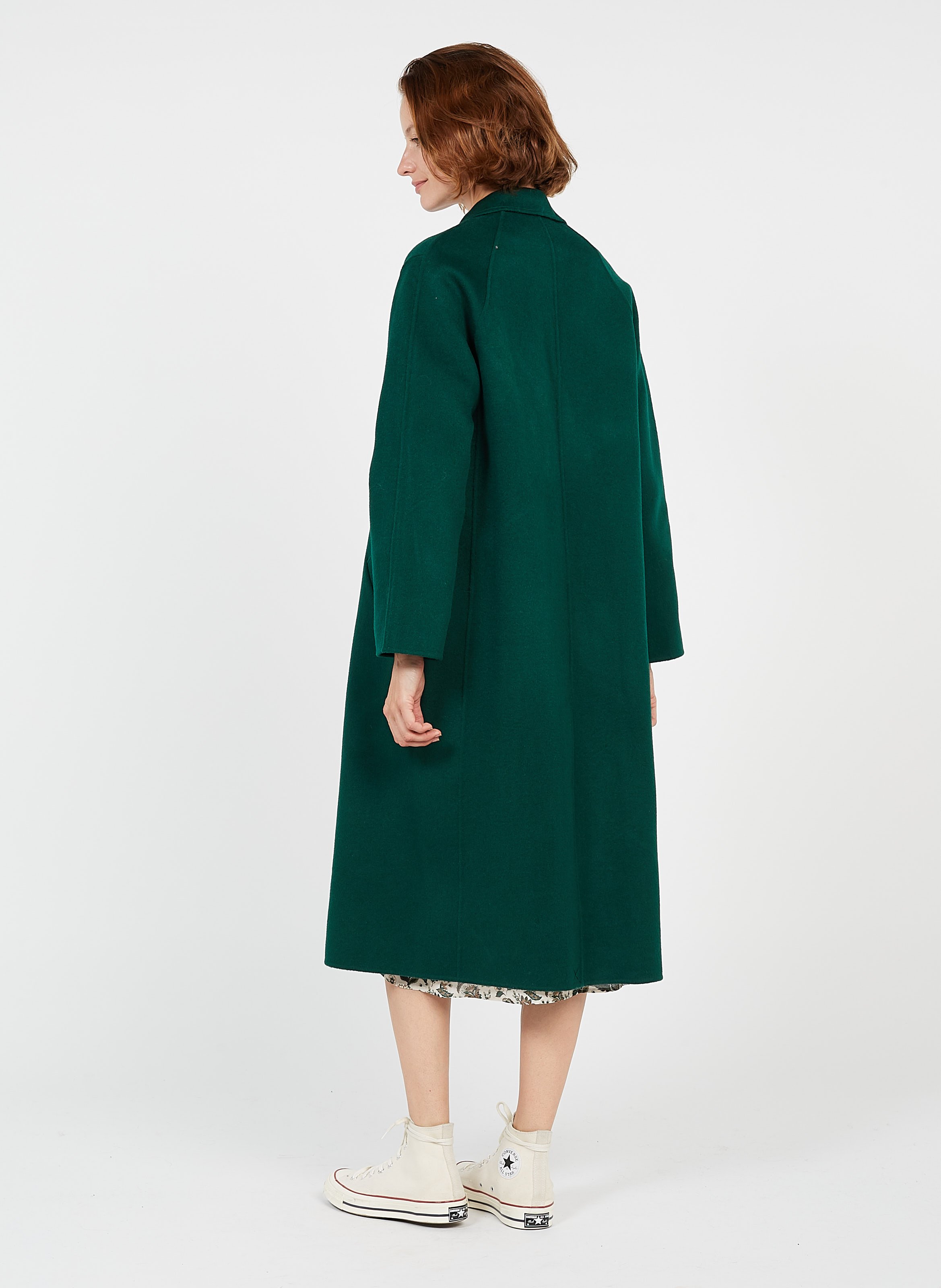 bright wool coat