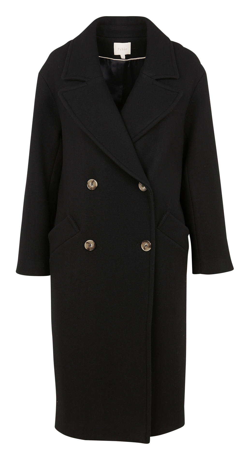 Woolblend Coat Black Pablo Women Place des Tendances