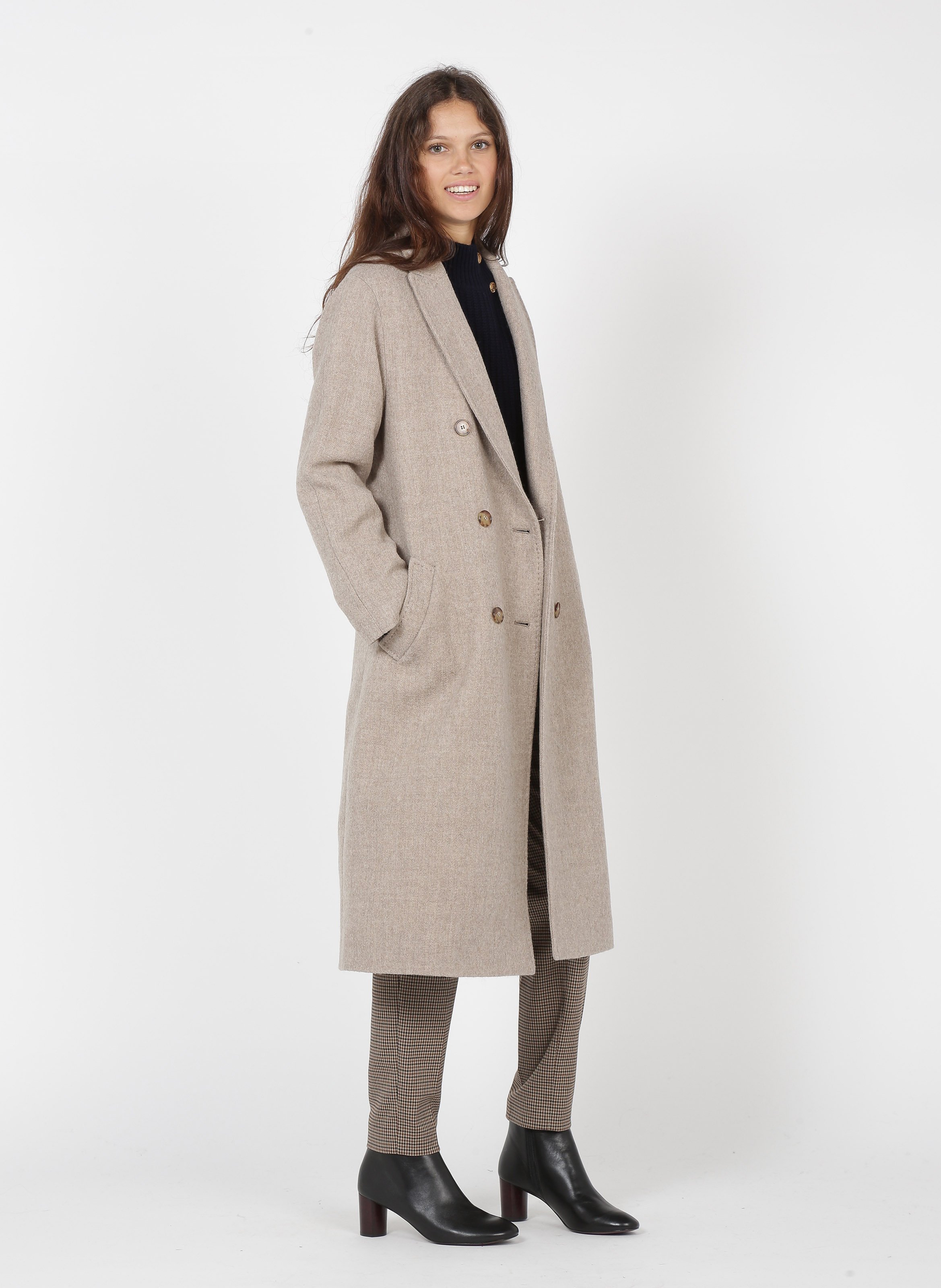 tailored wool coat womens
