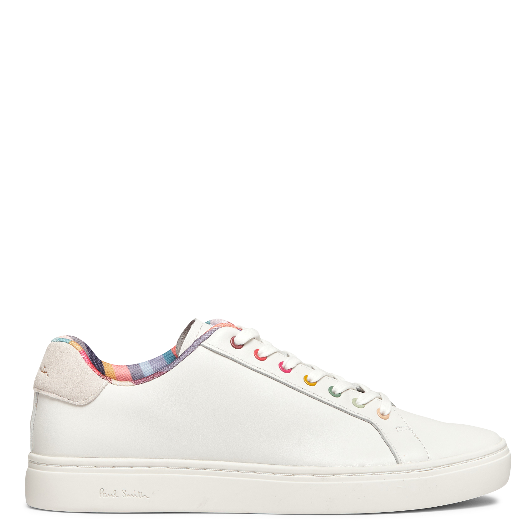 Leather Low-top Sneakers Blanc Paul Smith - Designers | Place des Tendances