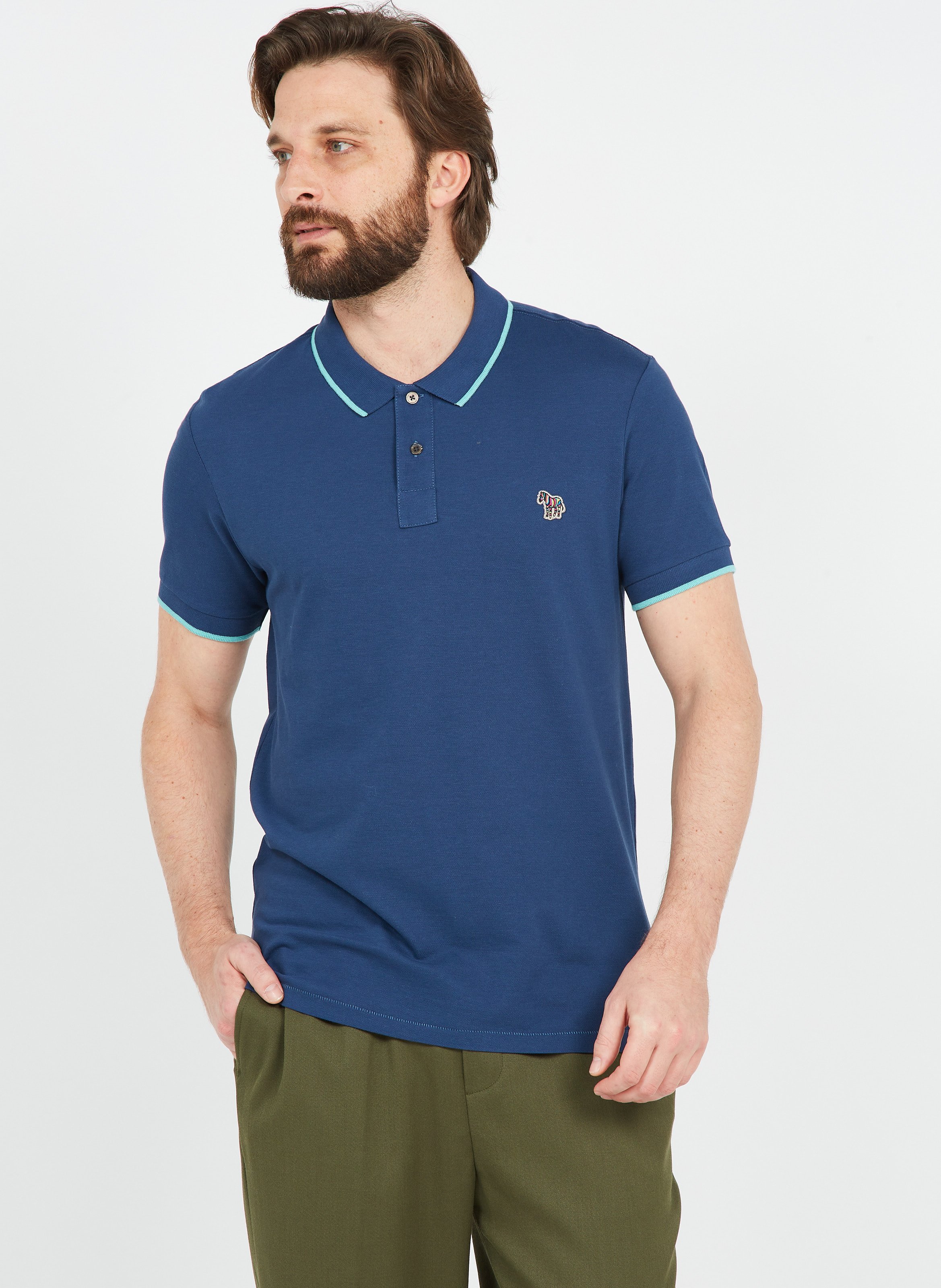 Polo Shirt Indigo Paul Smith 