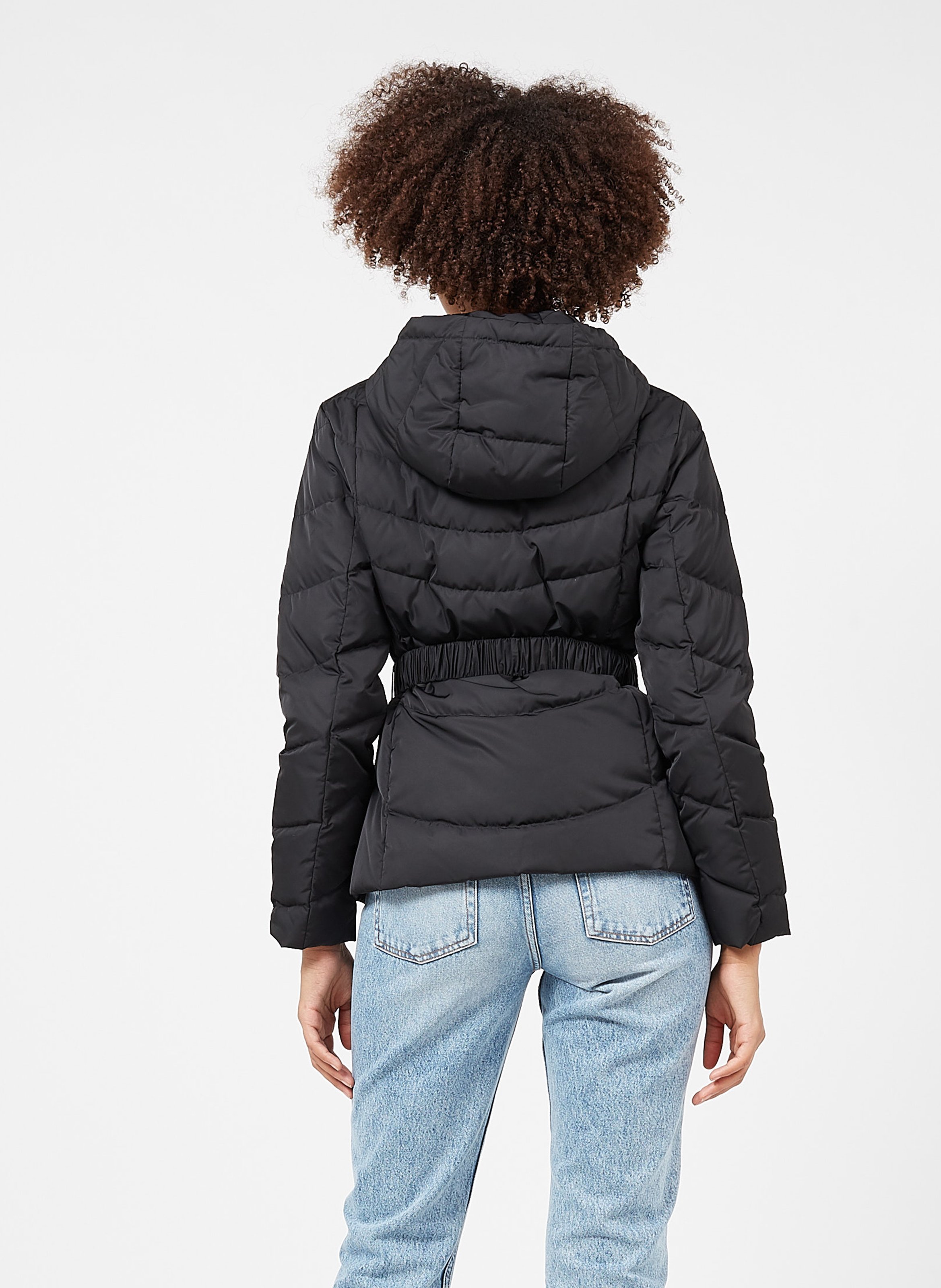 penny black puffer jacket