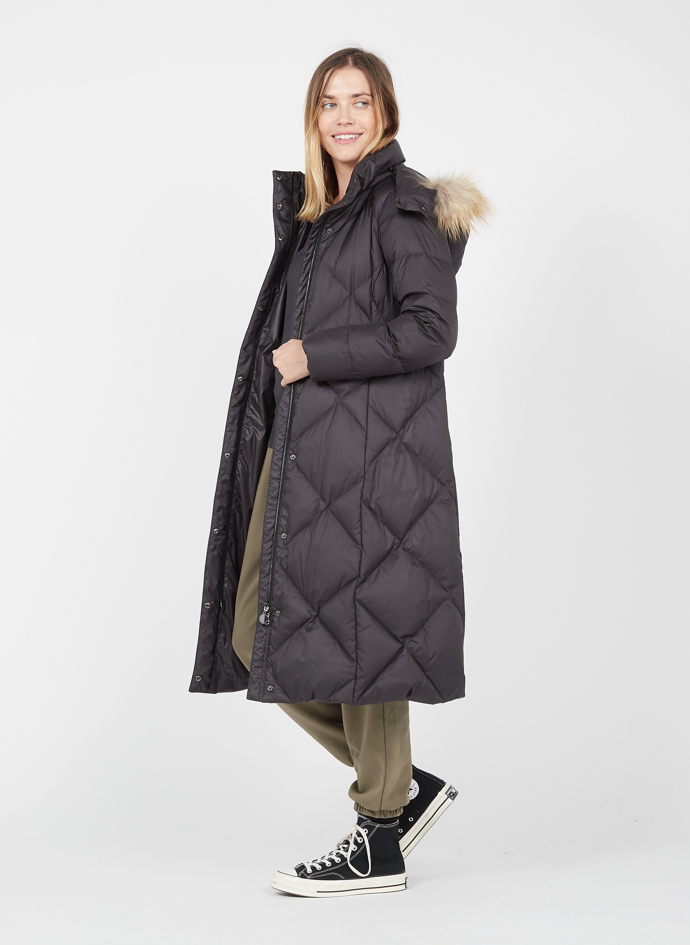 puffer jacket velvet