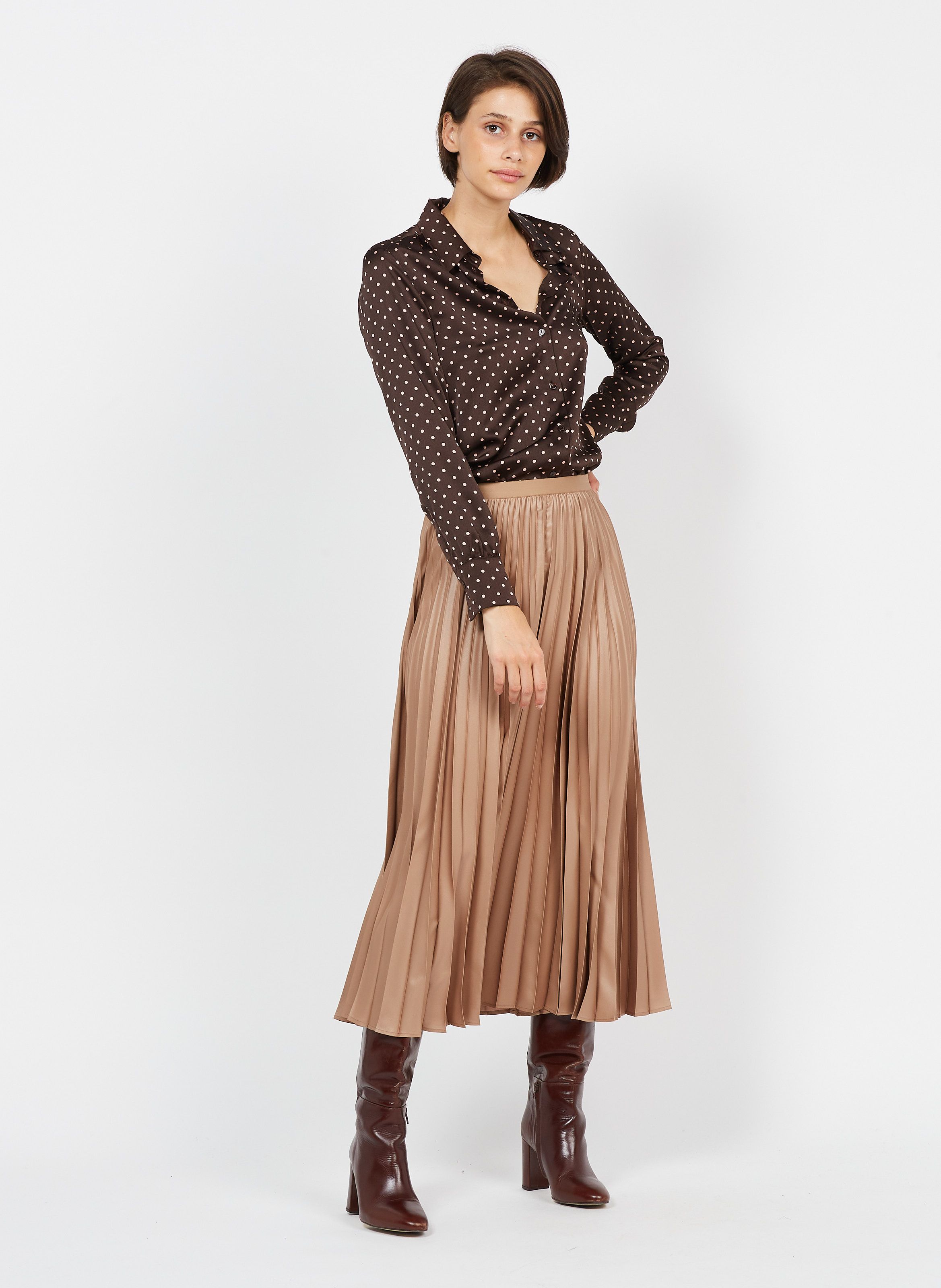 lady sonia pleated skirt