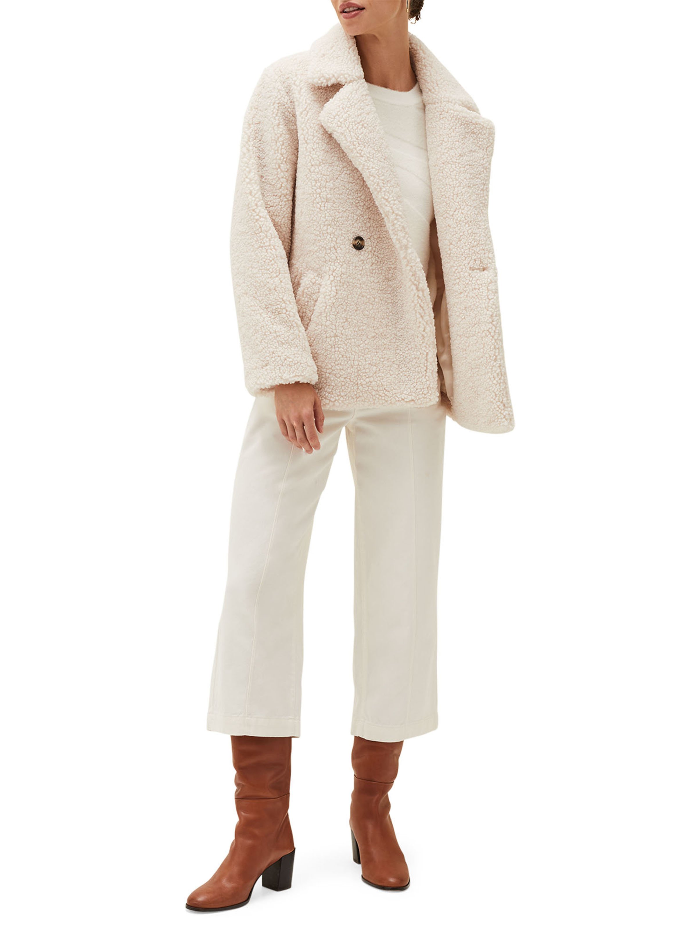 phase eight pink coat