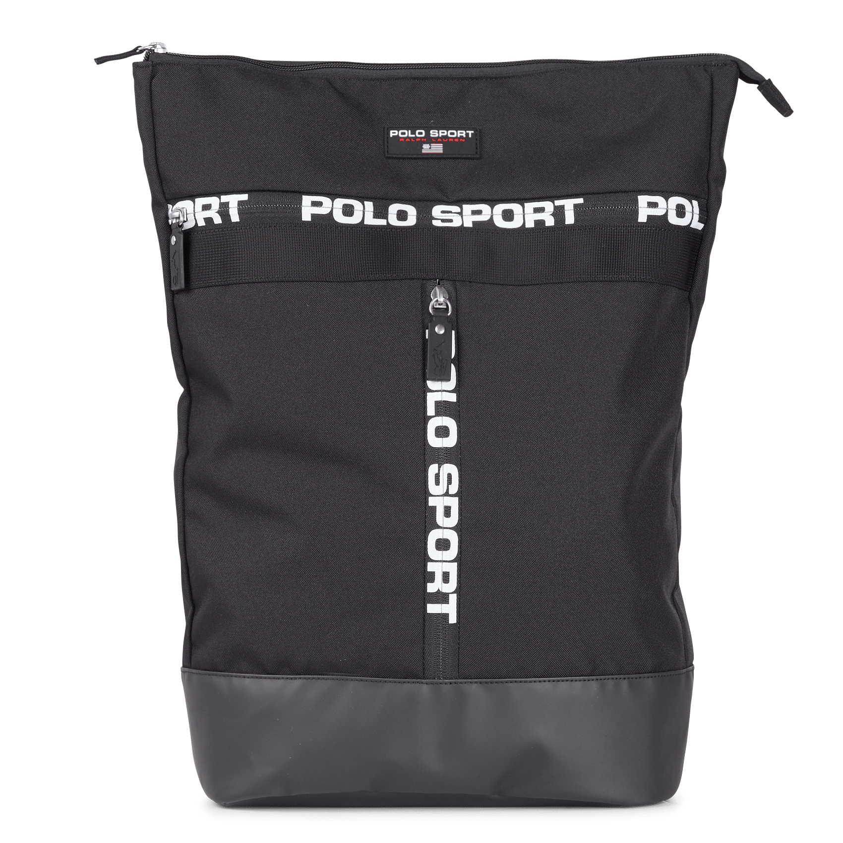 black polo backpack