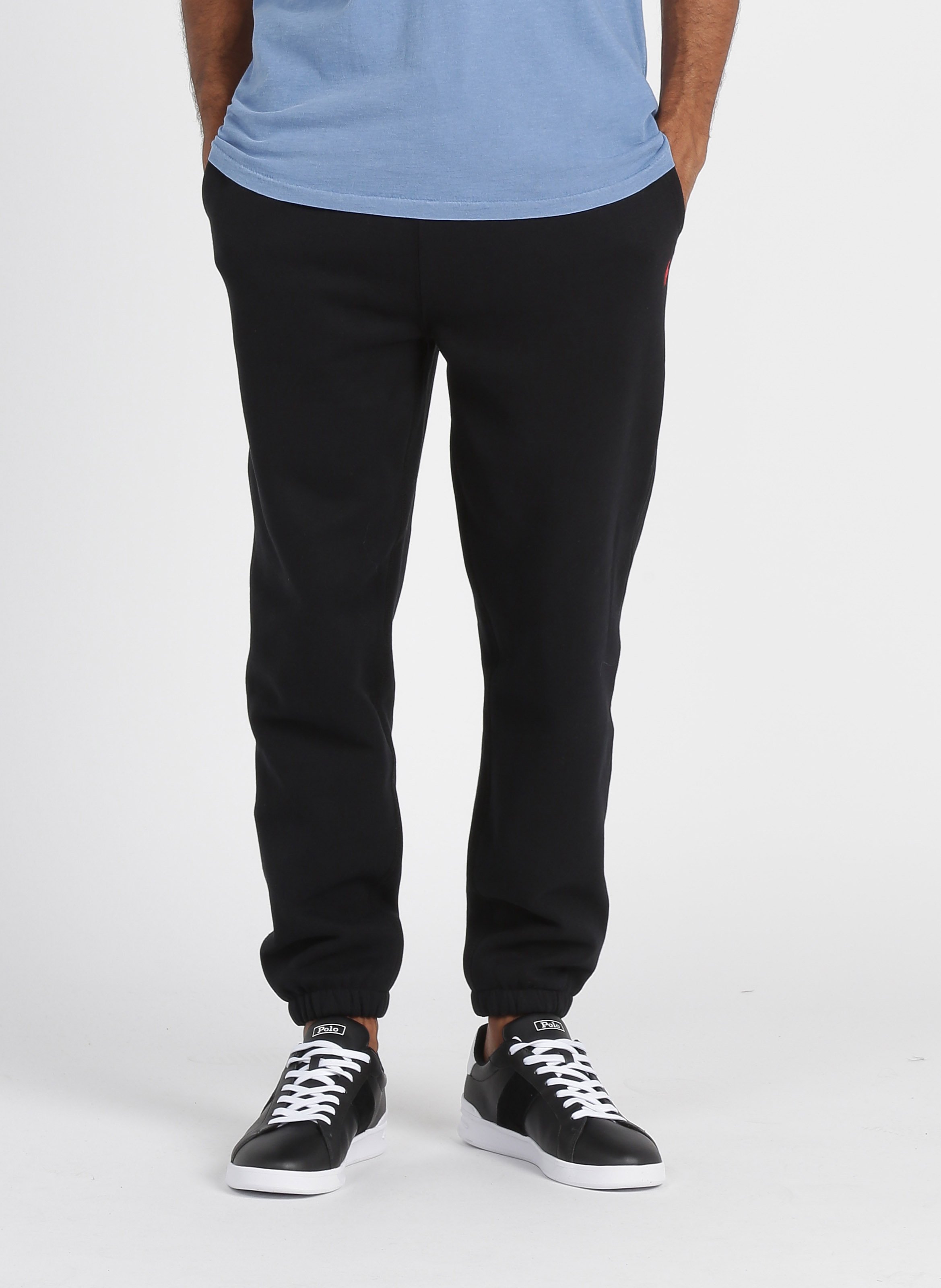 black polo joggers