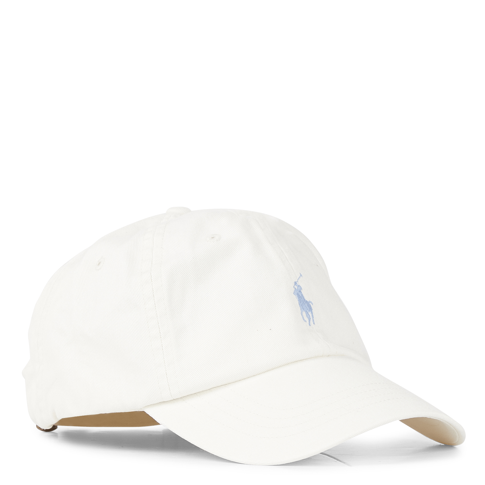 Cotton Cap With Embroidered Logo Parchment Cream Polo Ralph Lauren ...