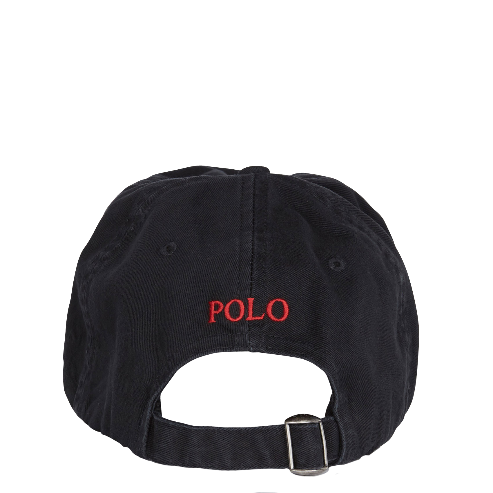 ralph lauren black cap white logo