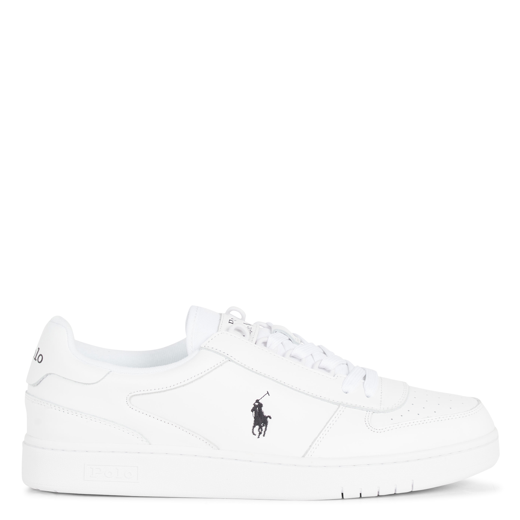 mens white ralph lauren trainers