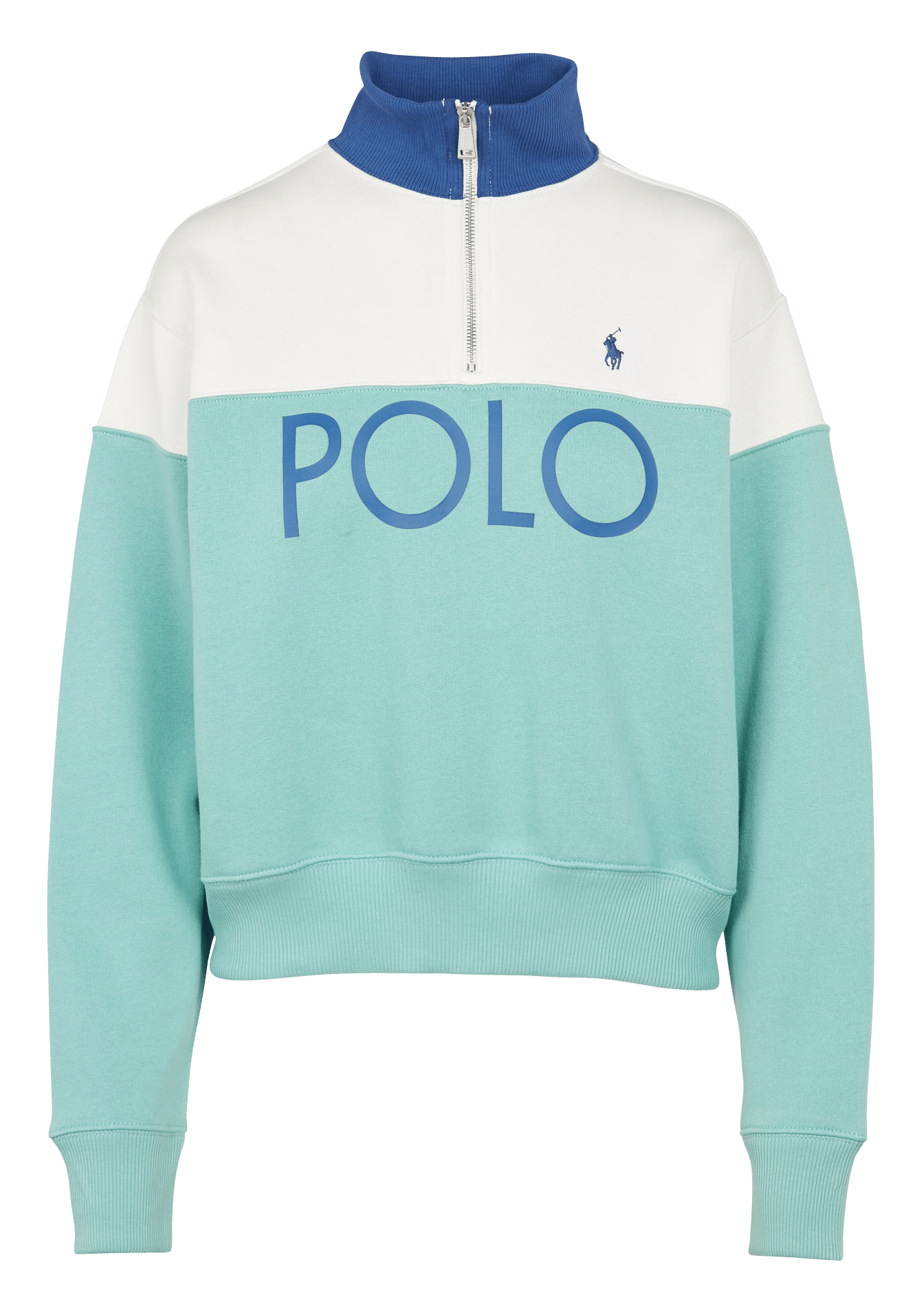 white polo fleece