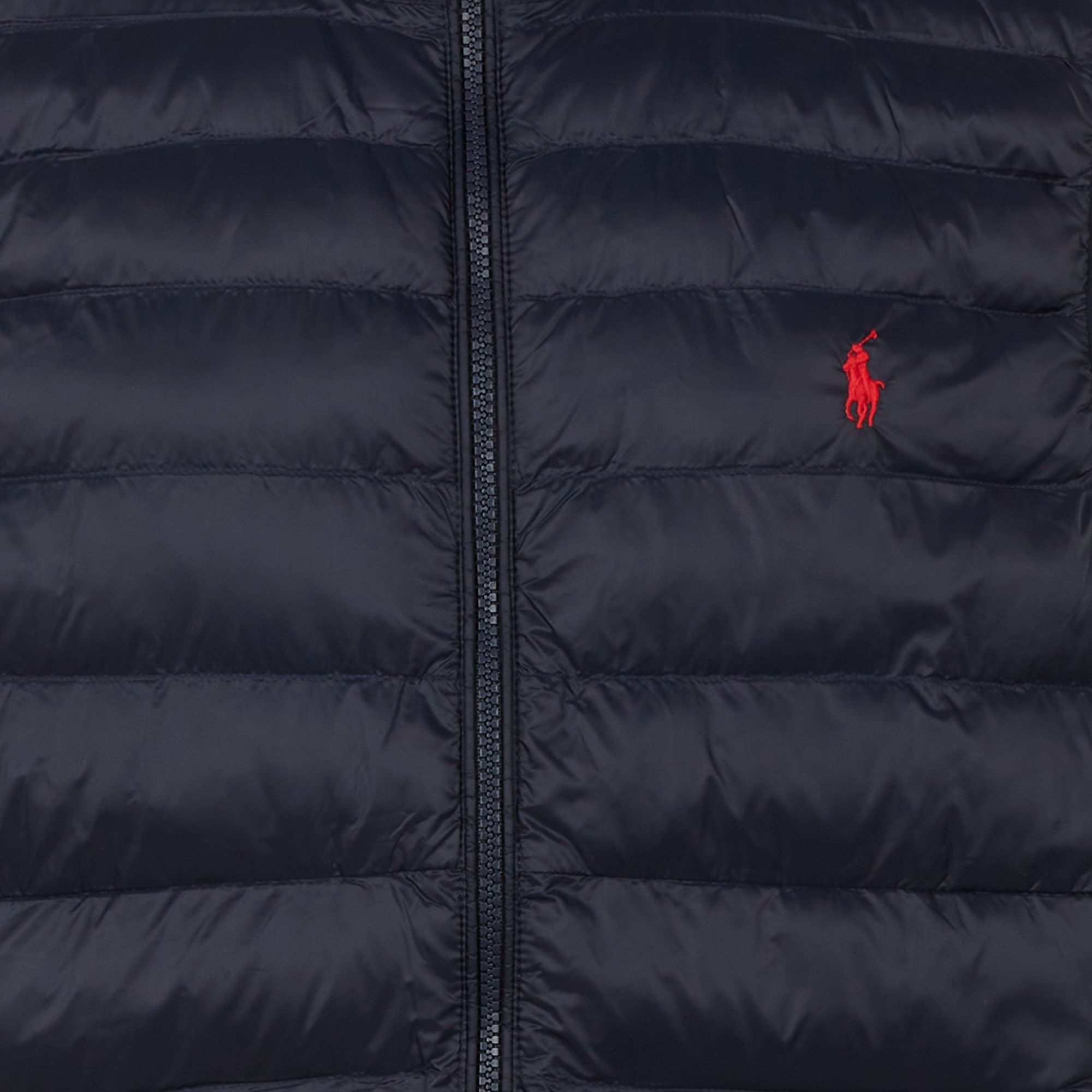 POLO RALPH LAUREN Blue Regular fit high neck padded gilet