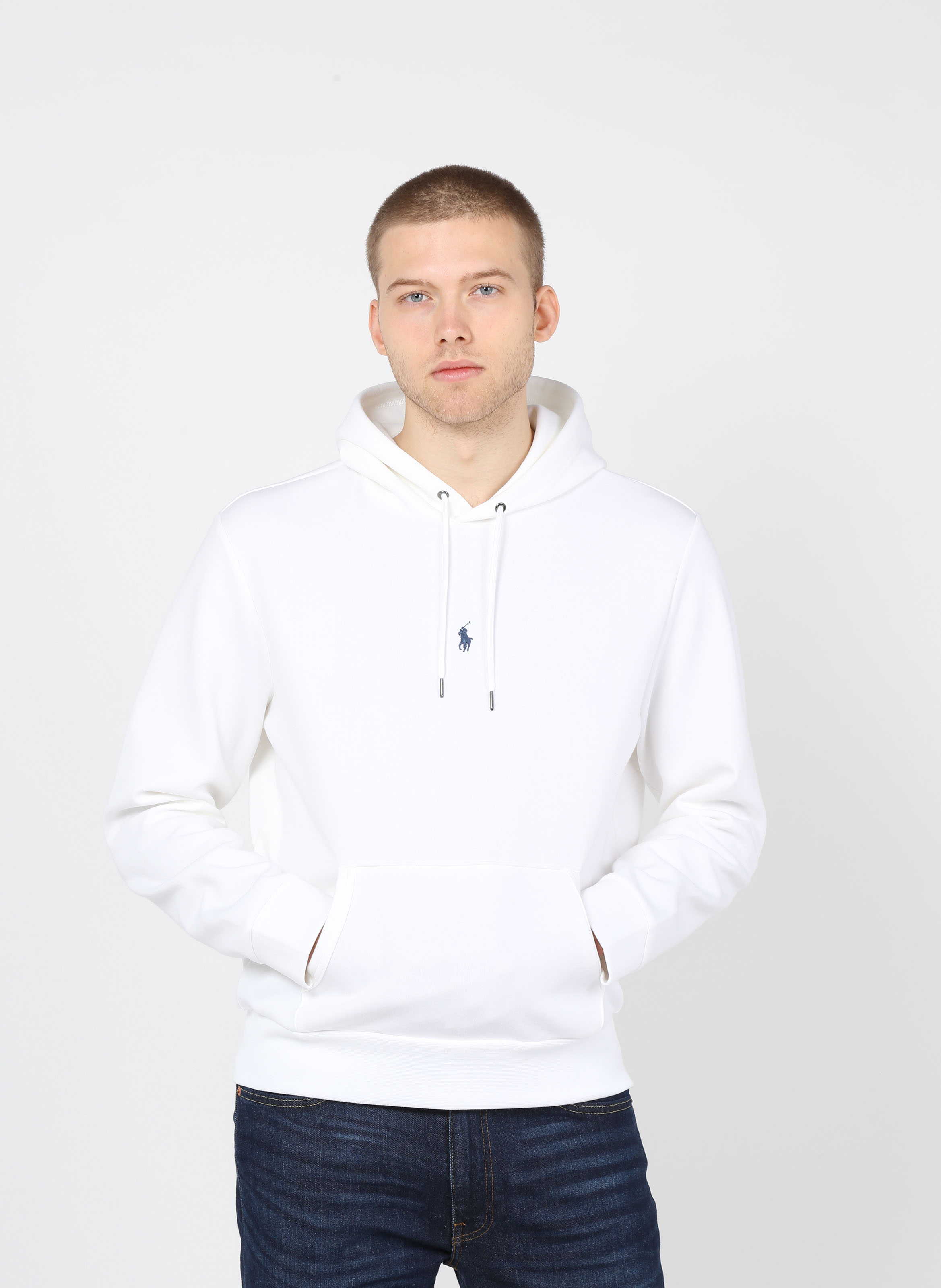 ralph lauren white hoodie