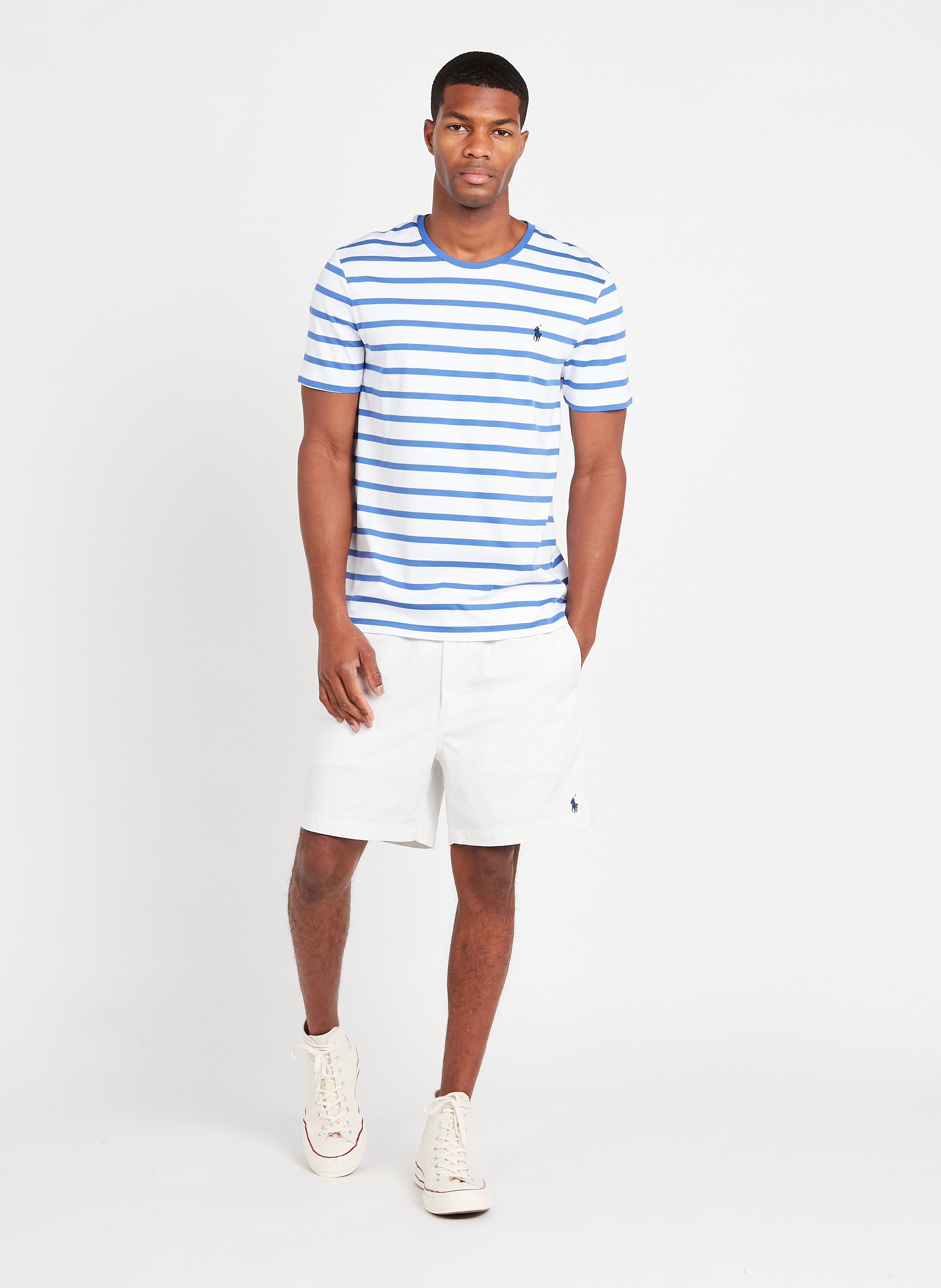 polo cotton shorts men