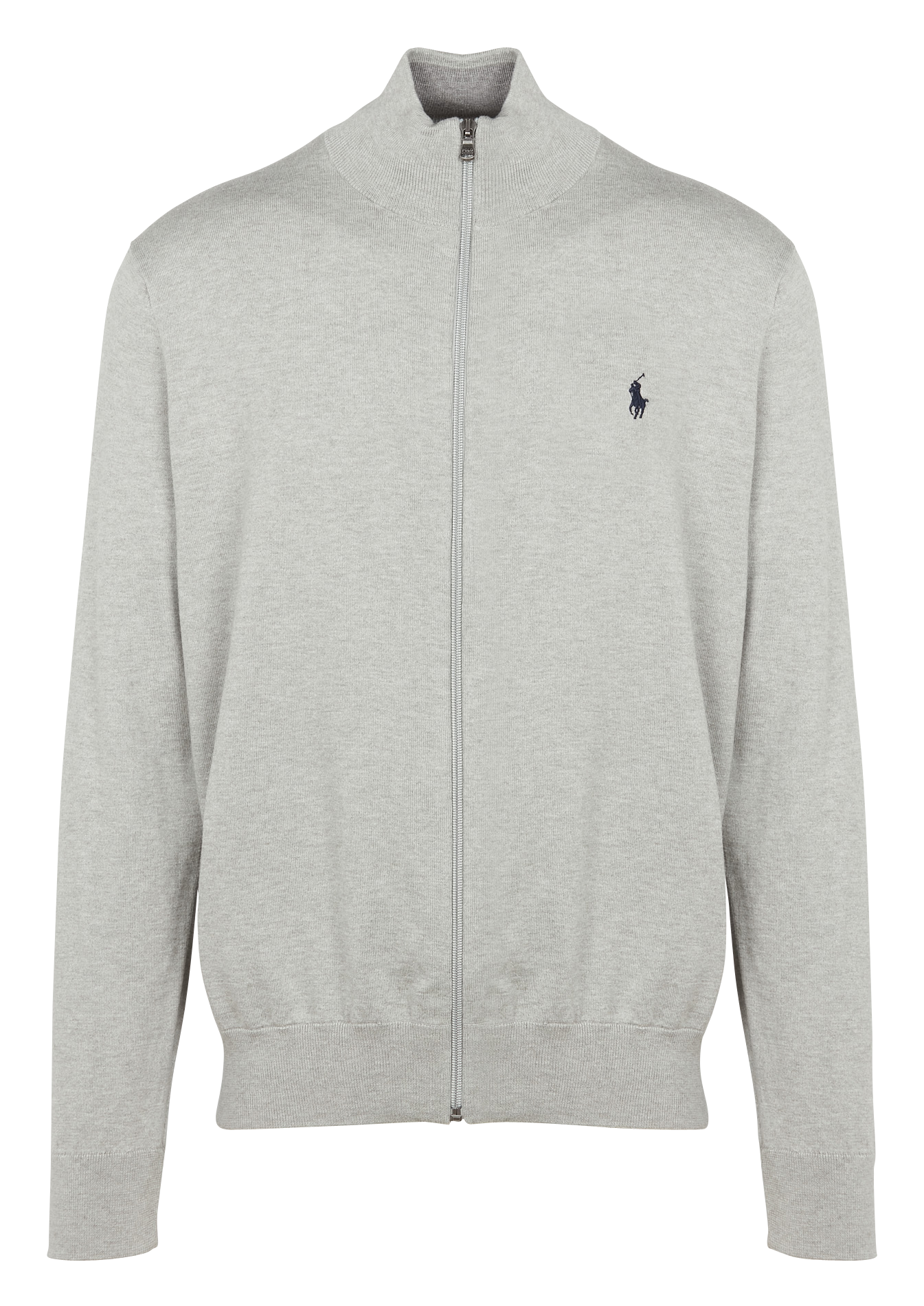 polo zip up jumper