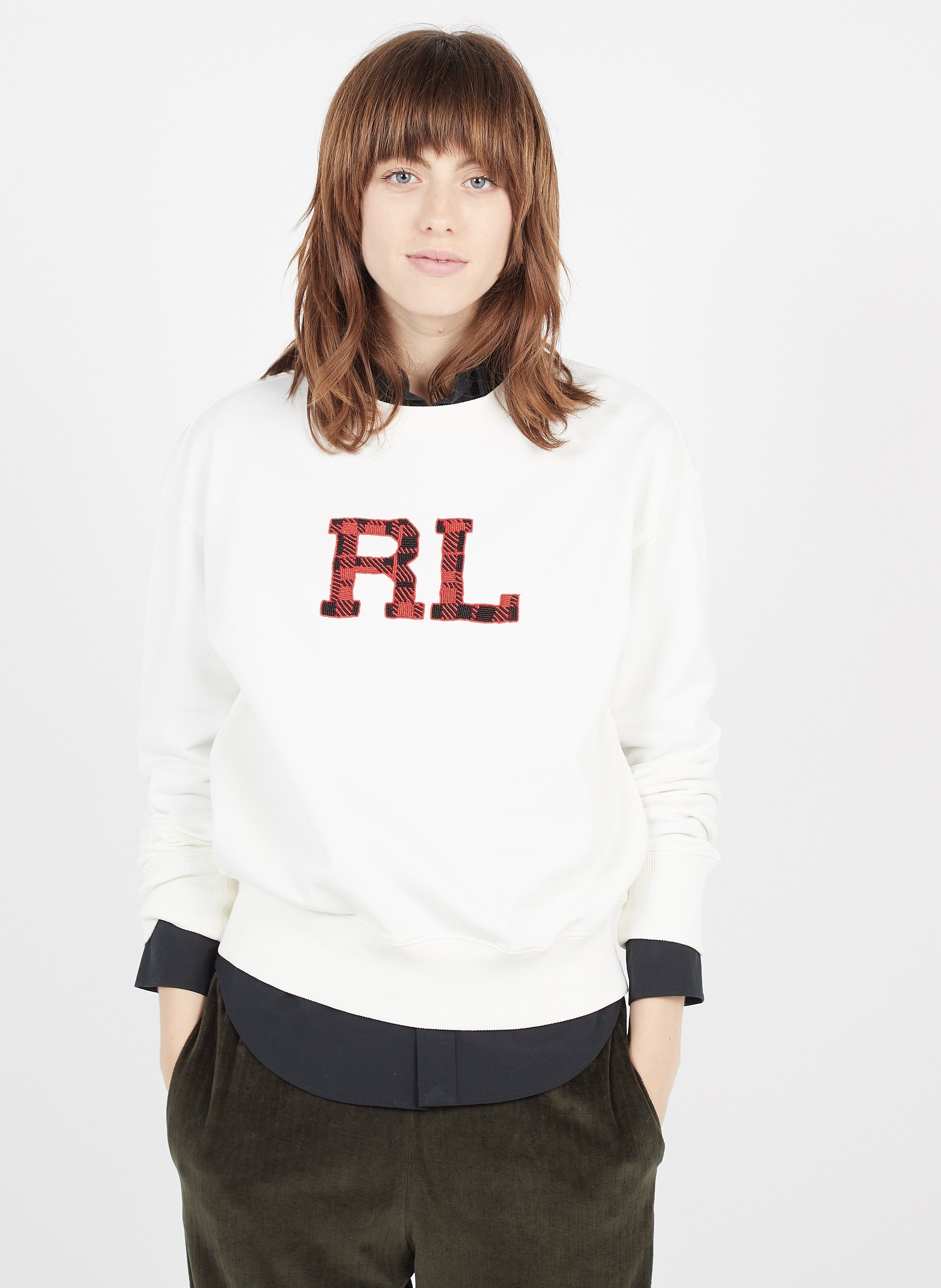 white cotton sweater ladies