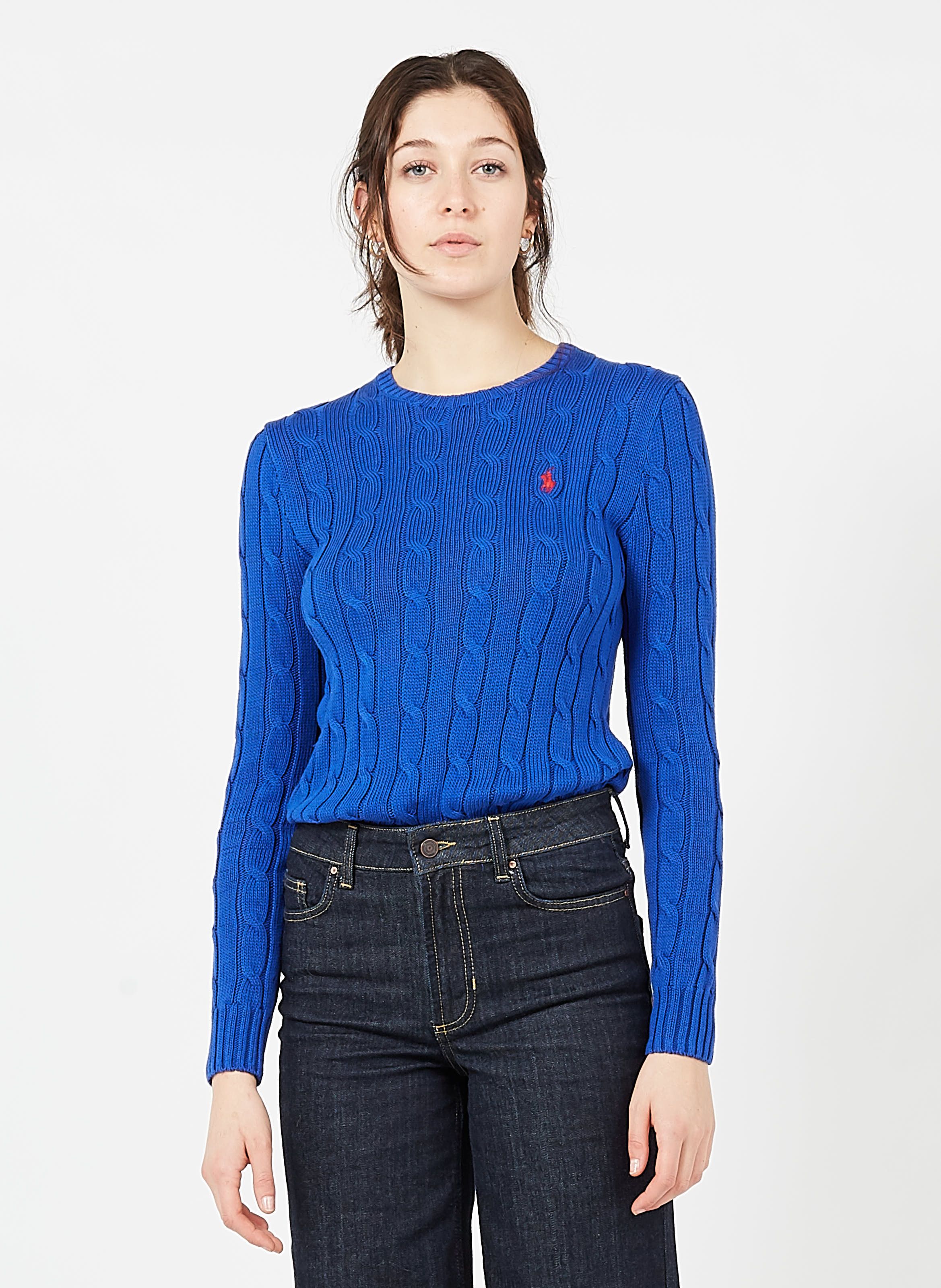 women's cable knit ralph lauren