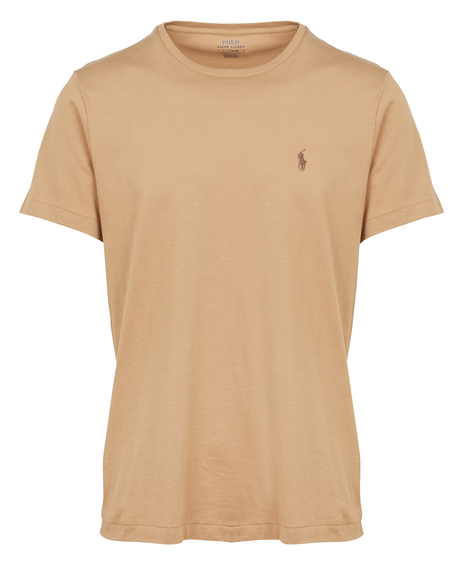 tan ralph lauren t shirt