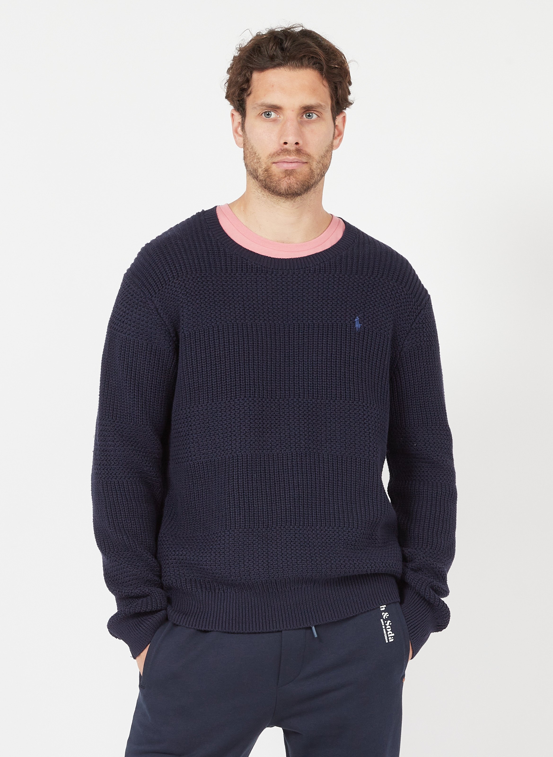 mens ralph lauren crew neck sweater