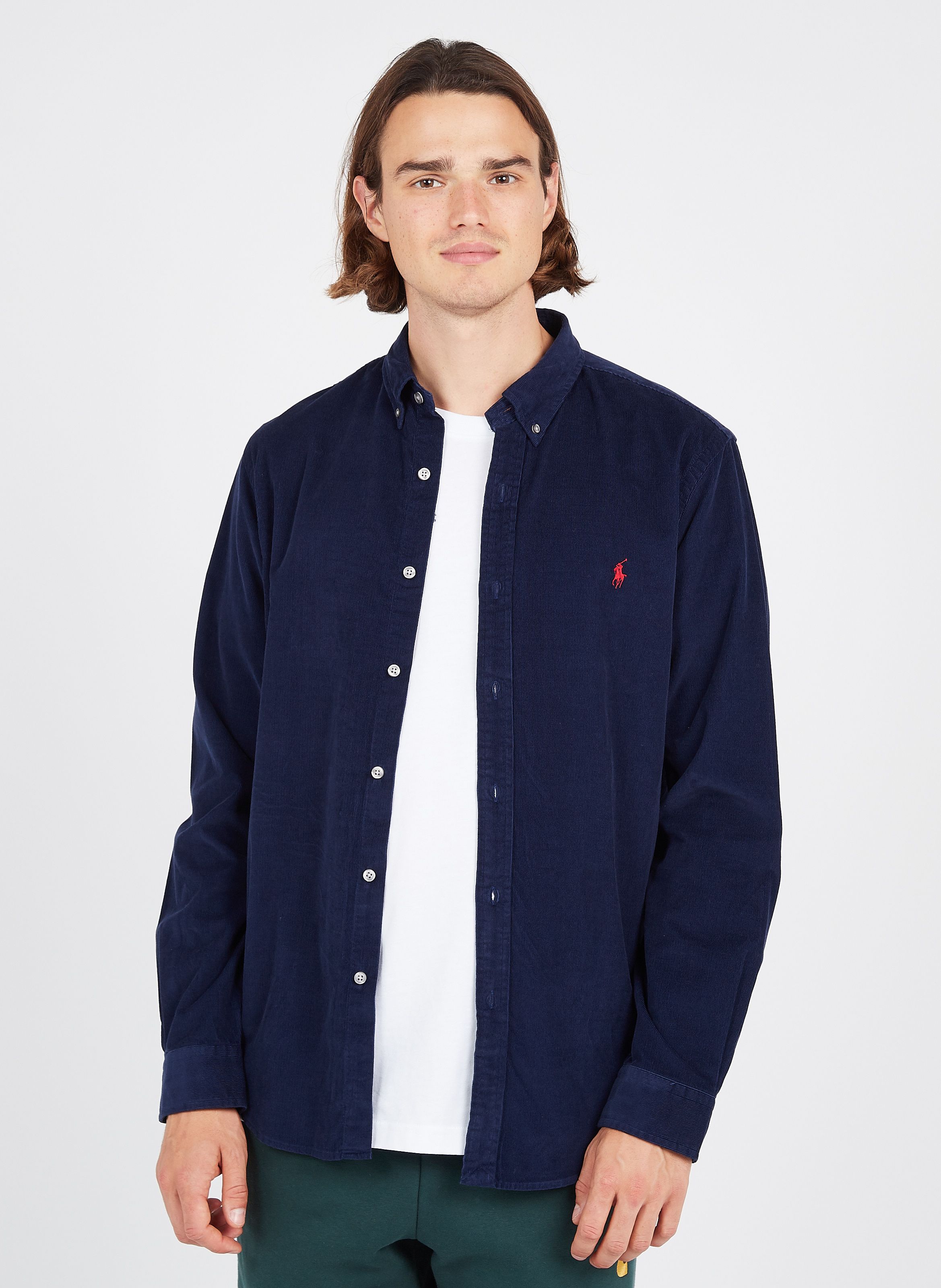 Polo ralph lauren store slim fit corduroy shirt