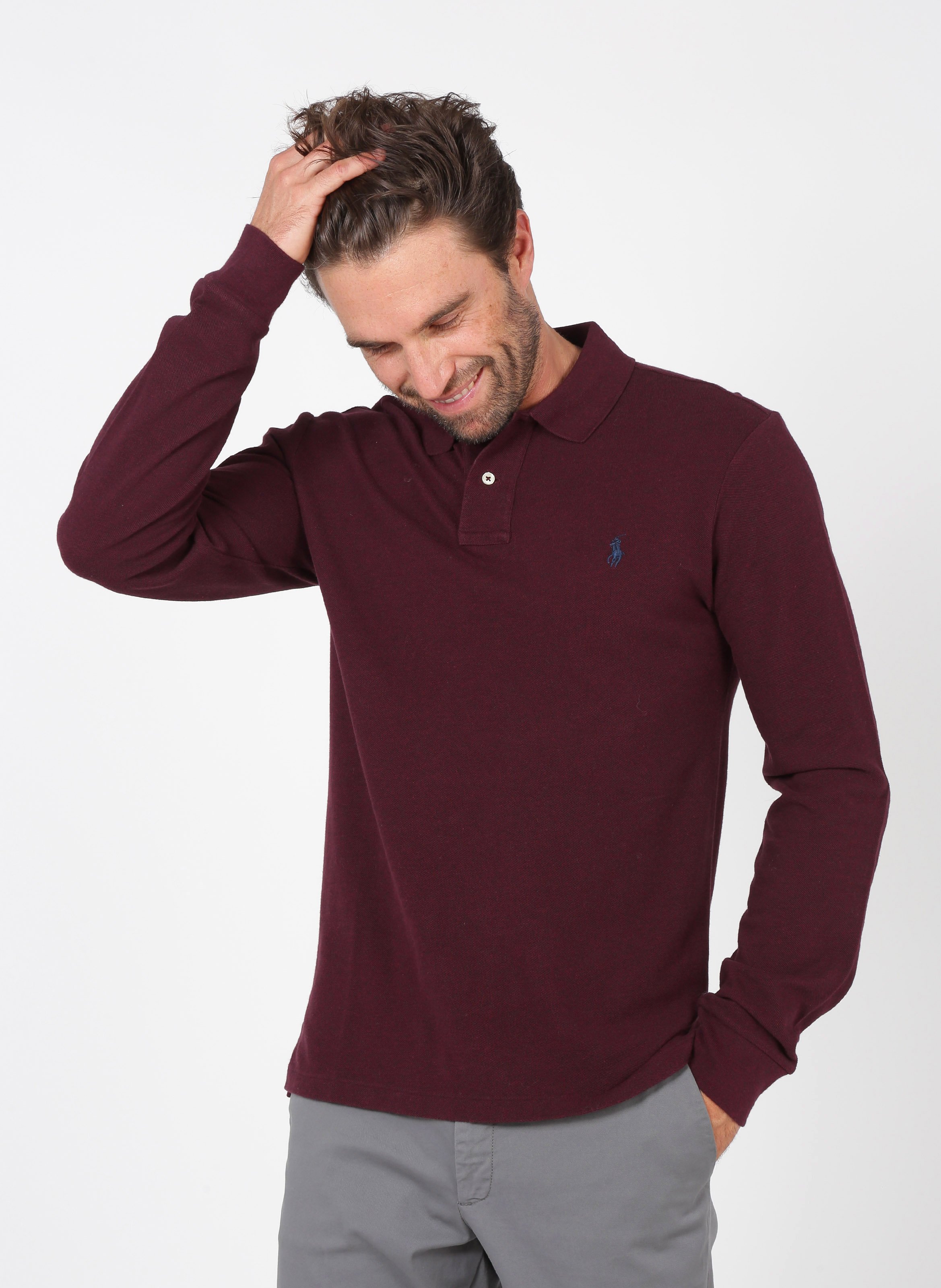ralph lauren wine shirt