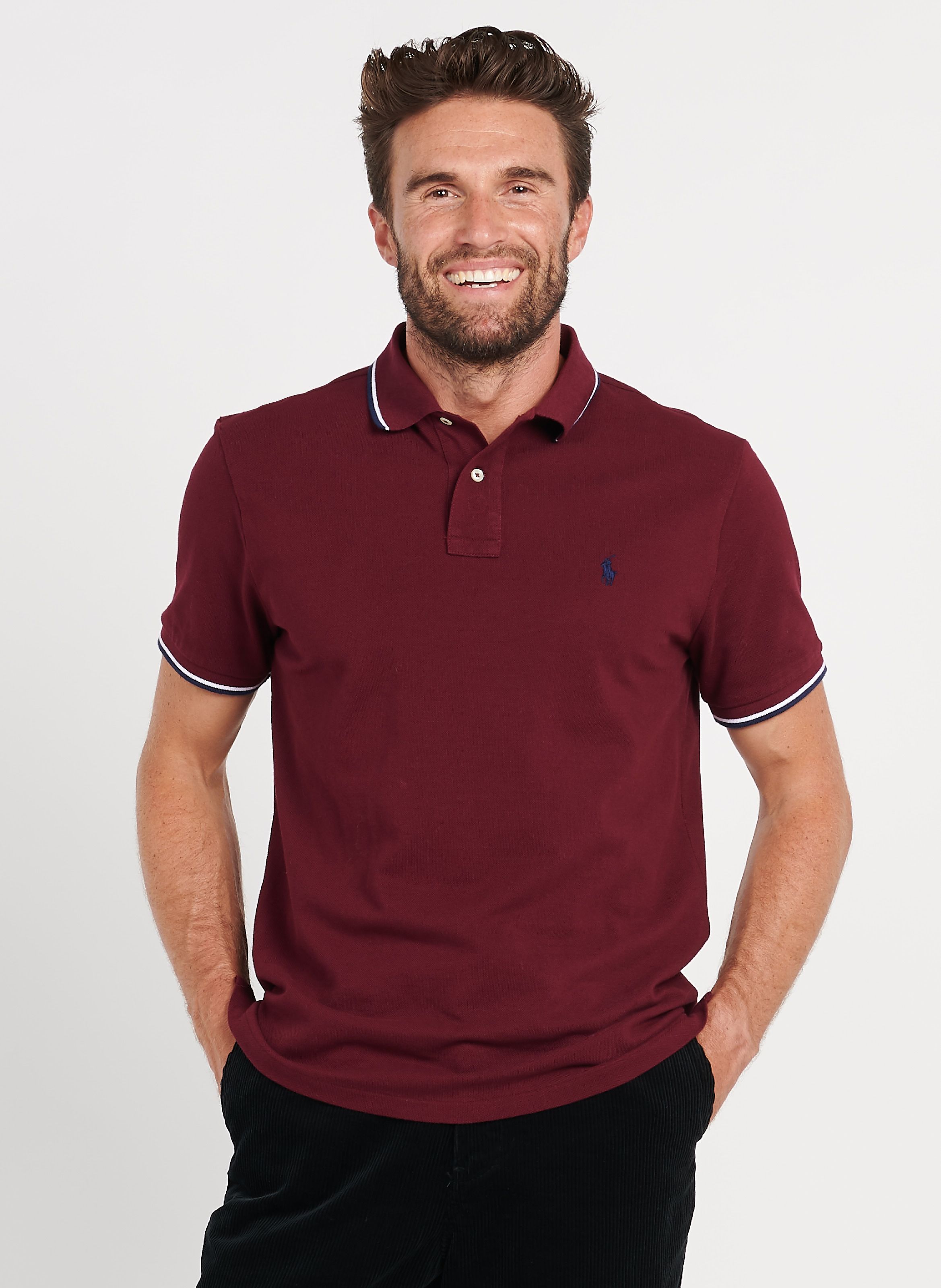 ralph lauren wine polo