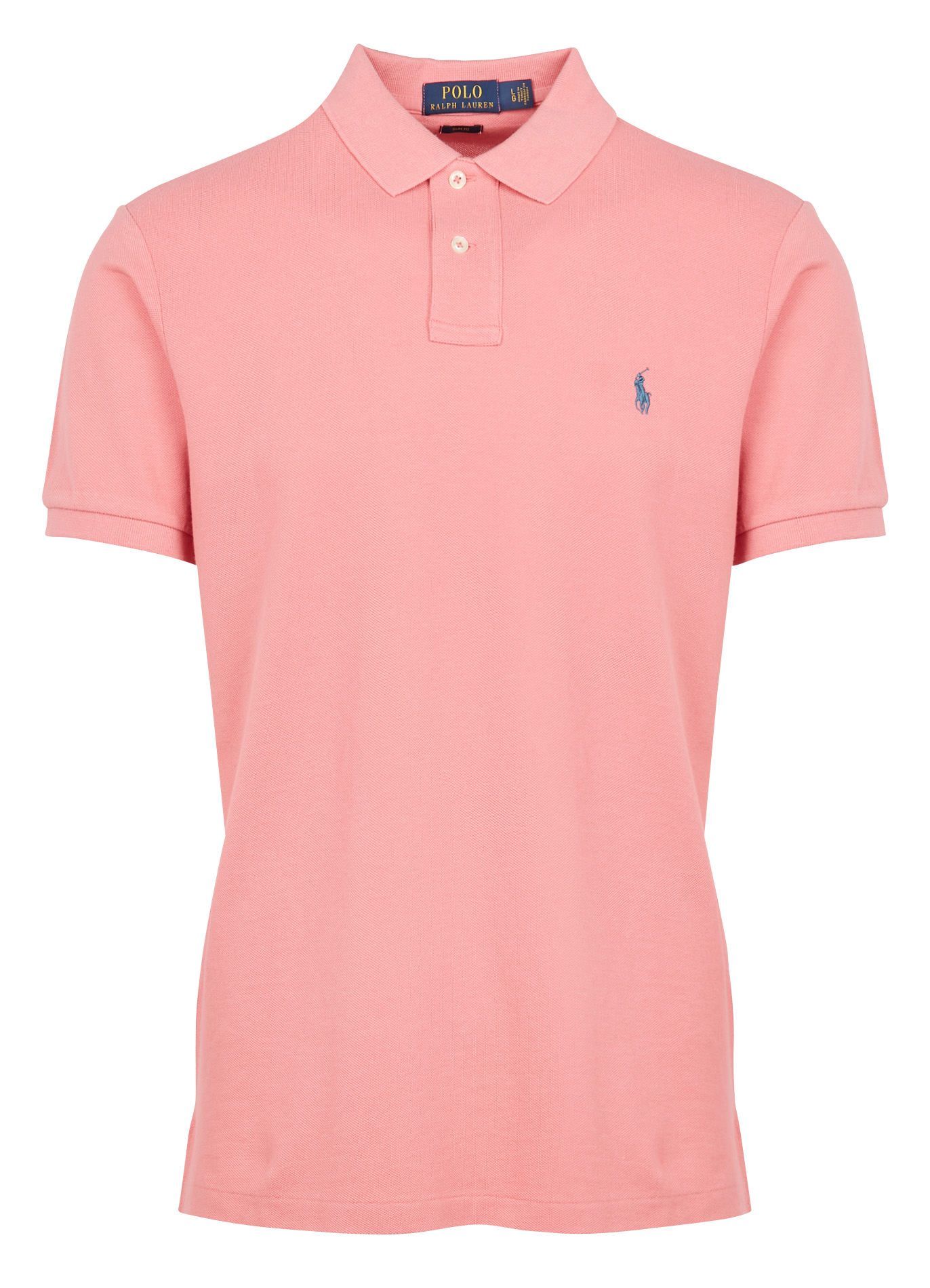 peach ralph lauren polo shirt