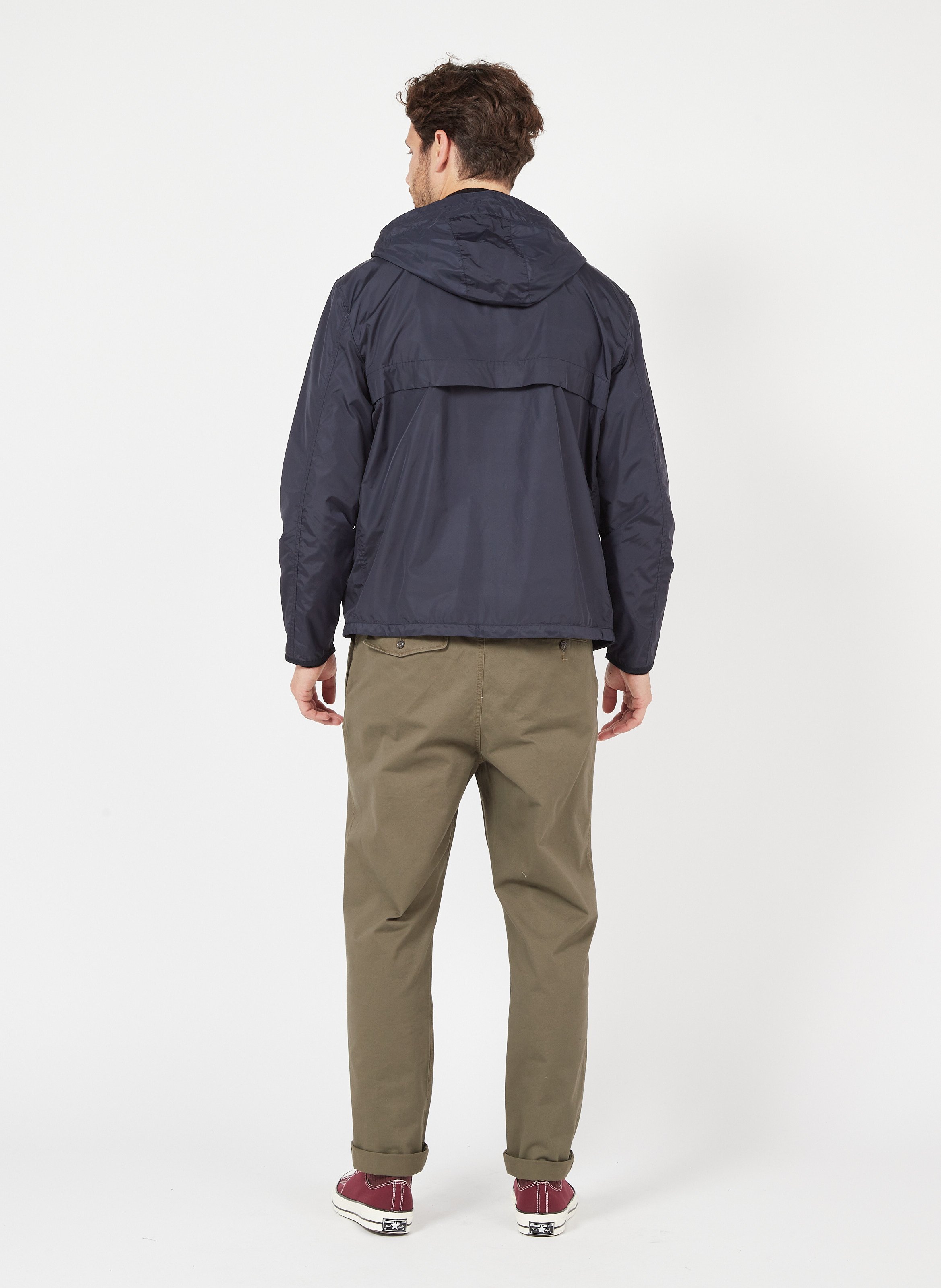 dark blue polo jacket