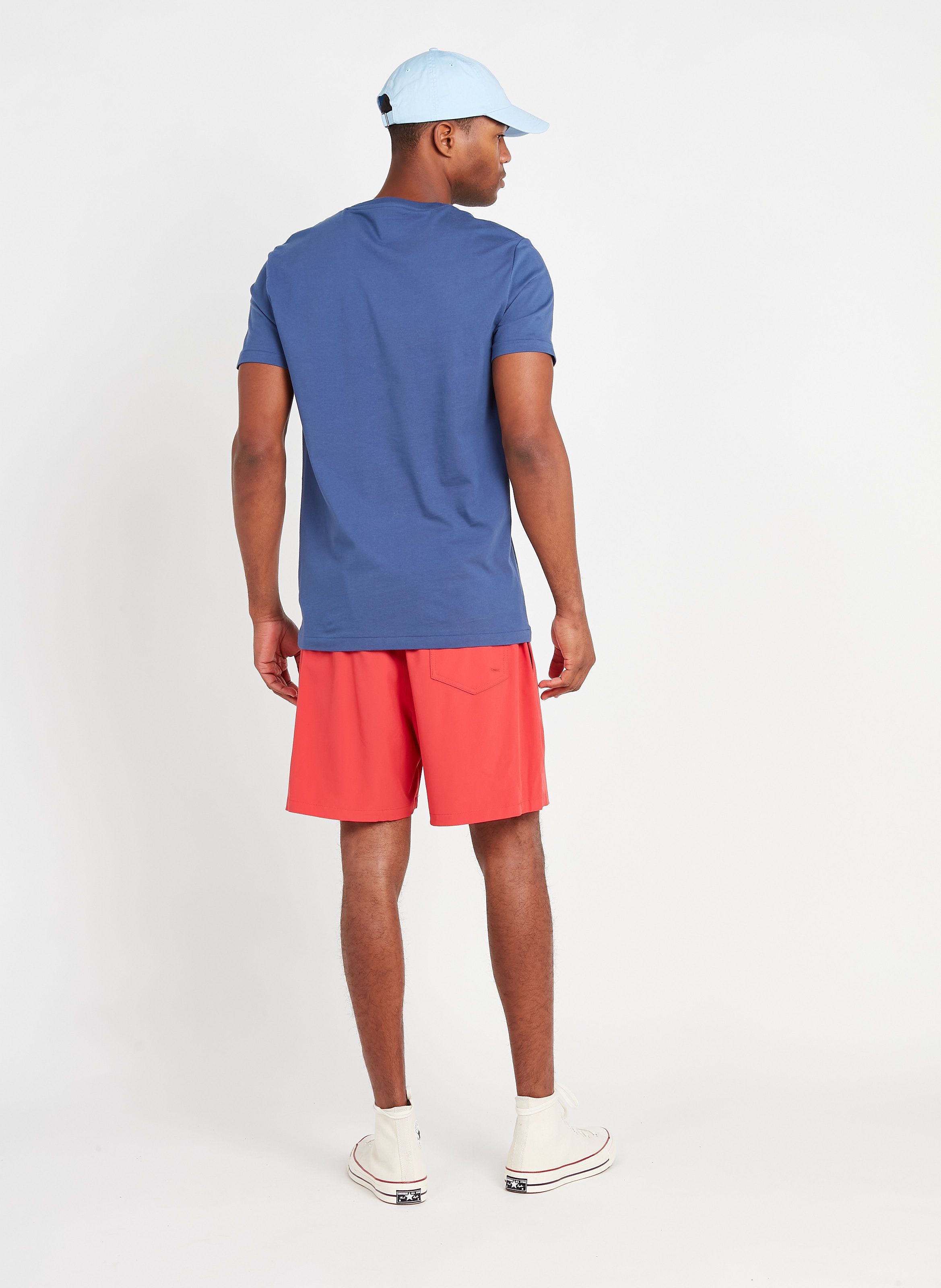 red polo shorts mens