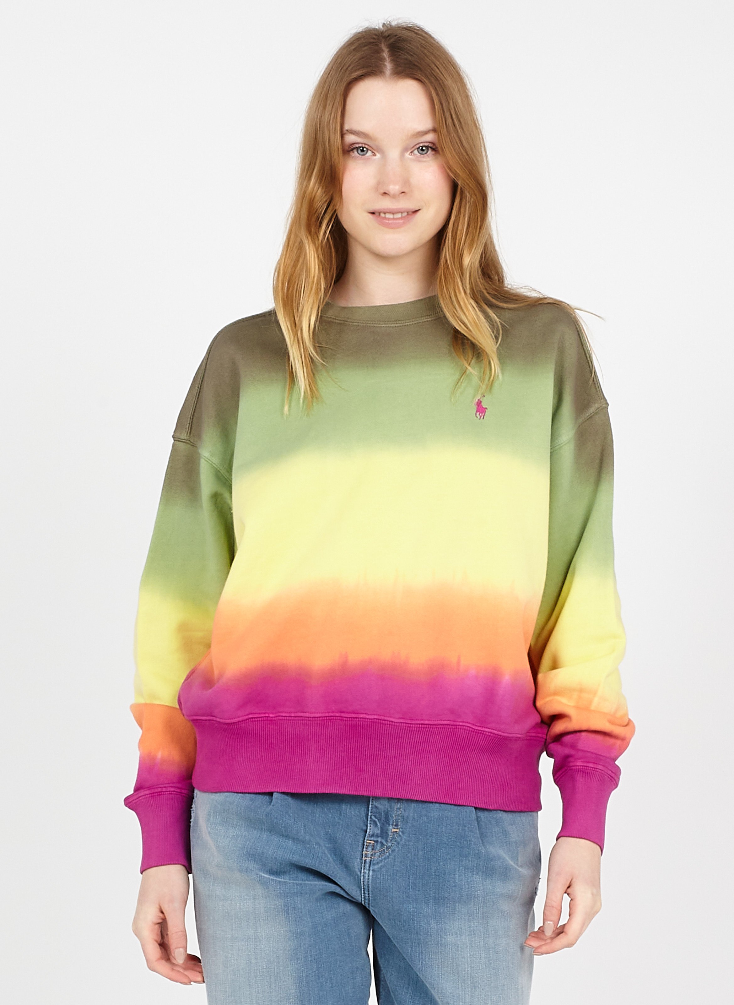 ralph lauren tie dye sweater