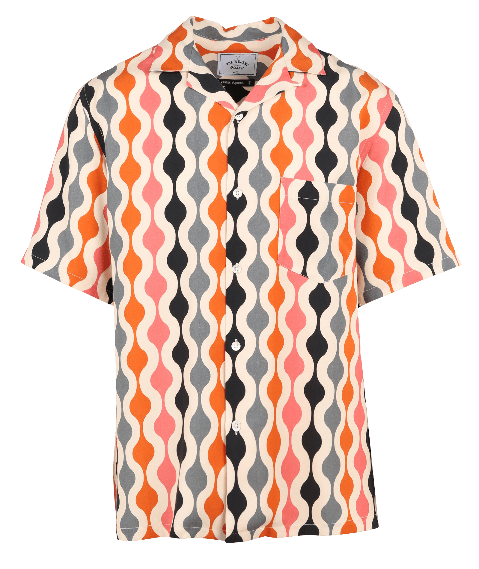 Sale Retro Print Shirt Multi Portuguese 