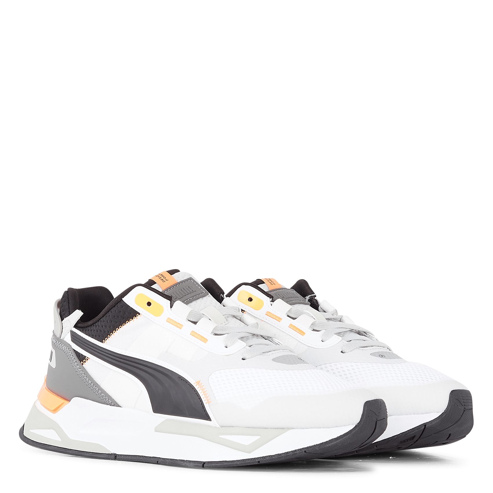 black puma white sole