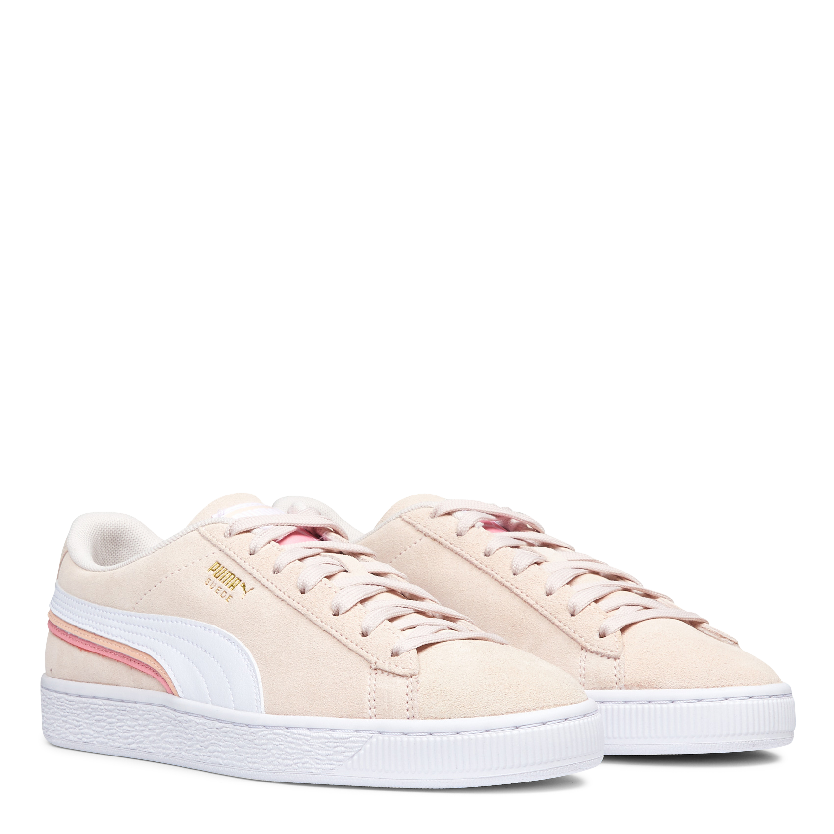 pink puma shoes suede