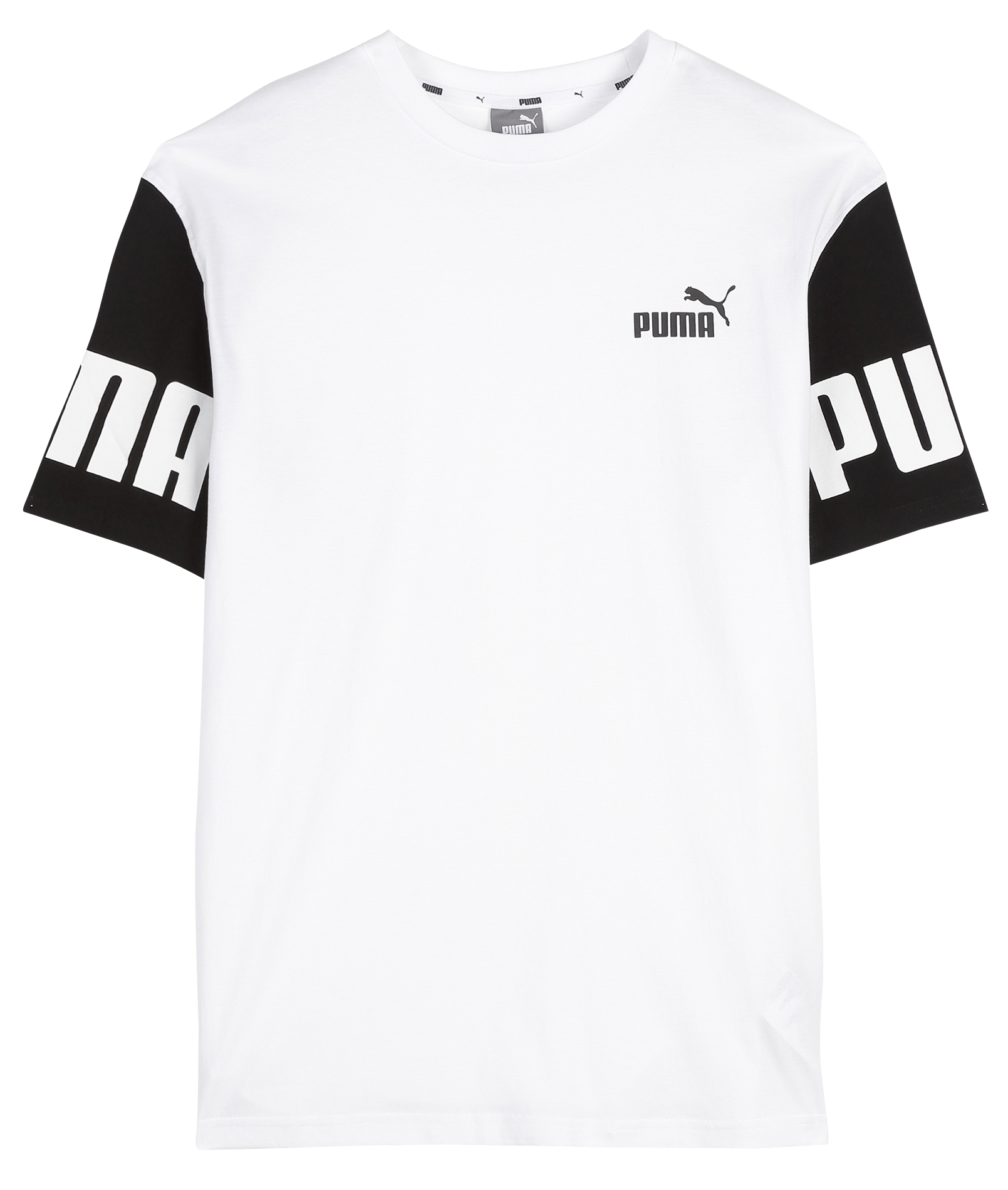 puma white tee shirts