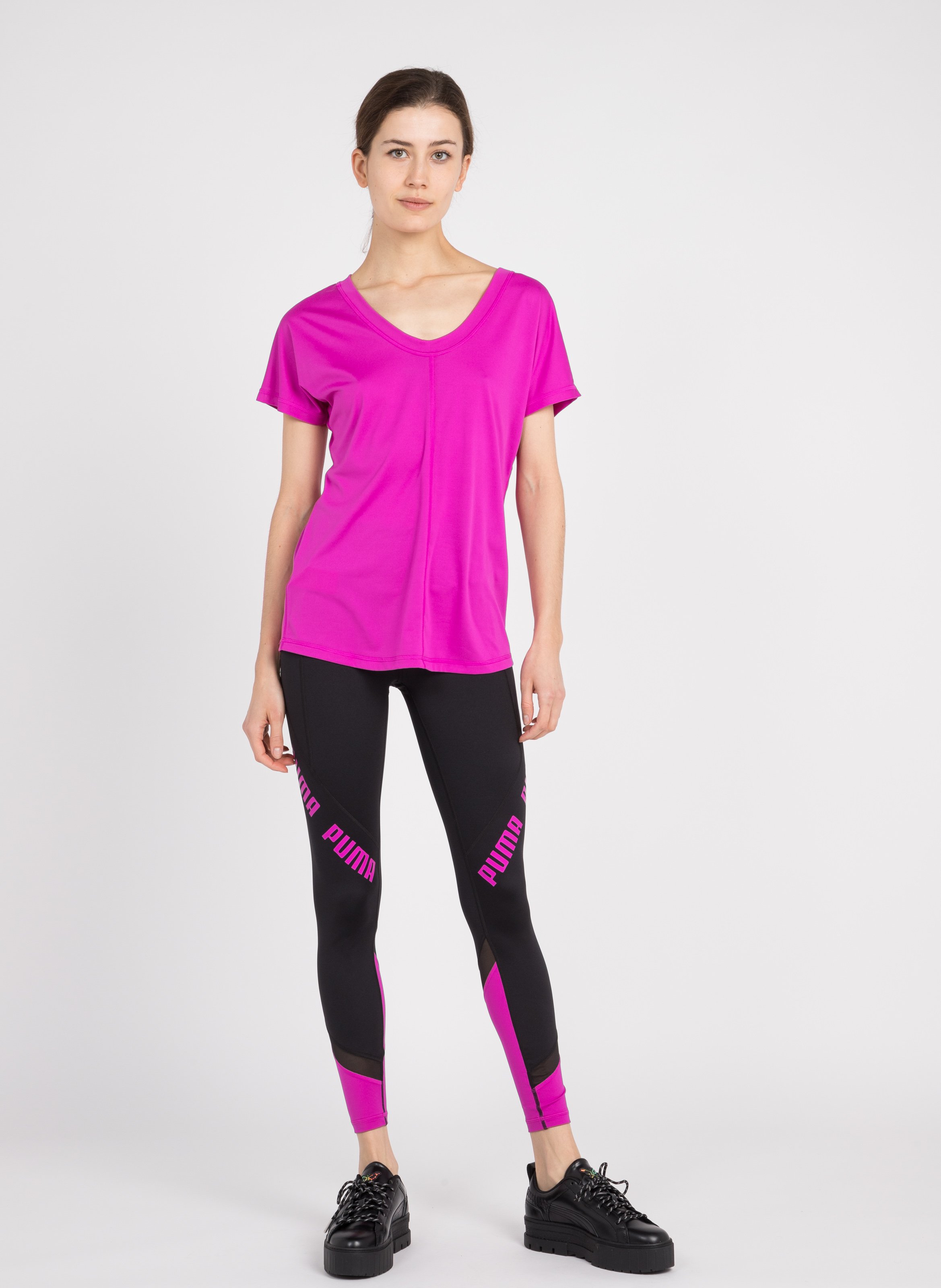 Puma Black-deep Orchid Puma - Women 