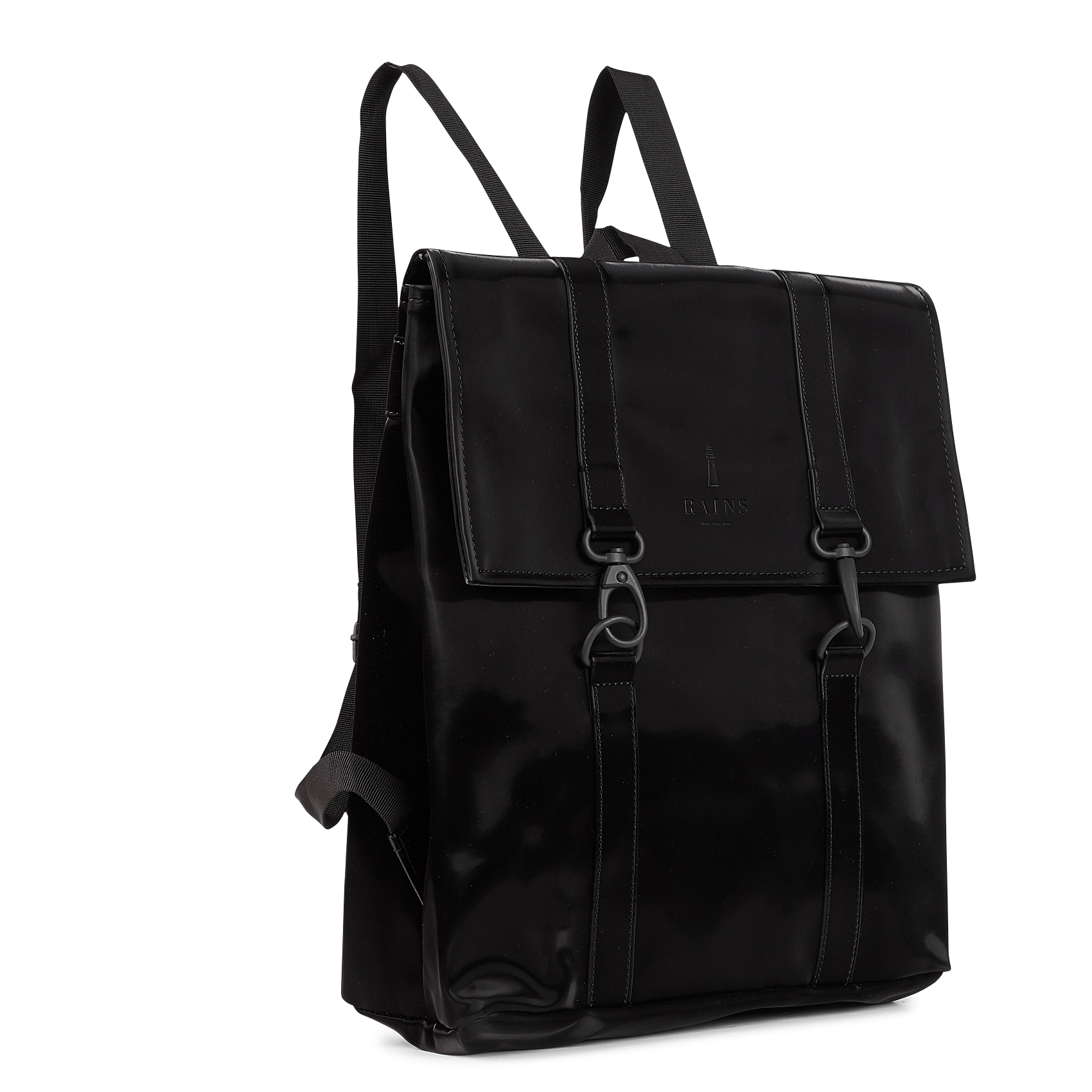 velvet black backpack