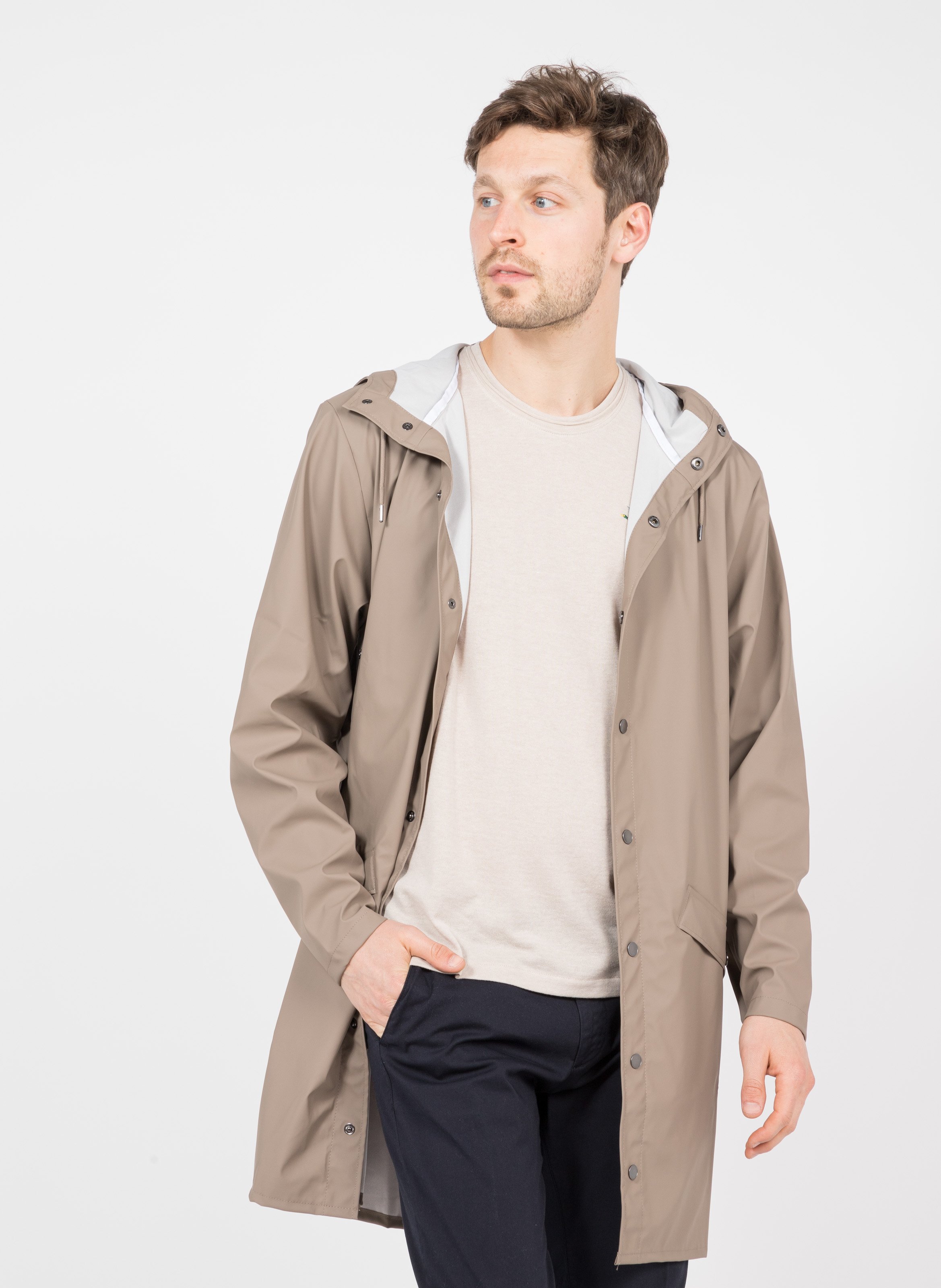 rains men's long jacket