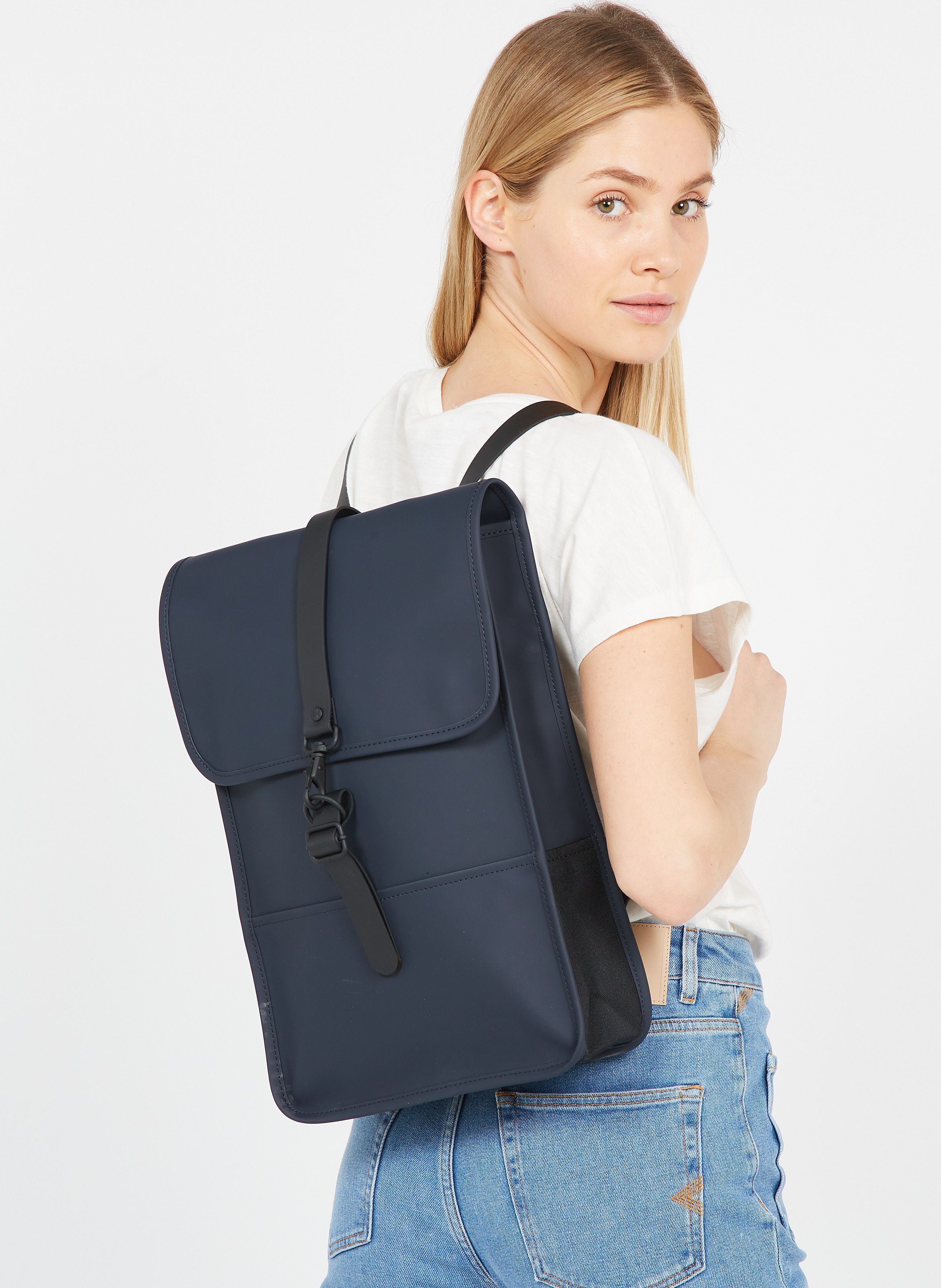 Rains blue backpack new arrivals